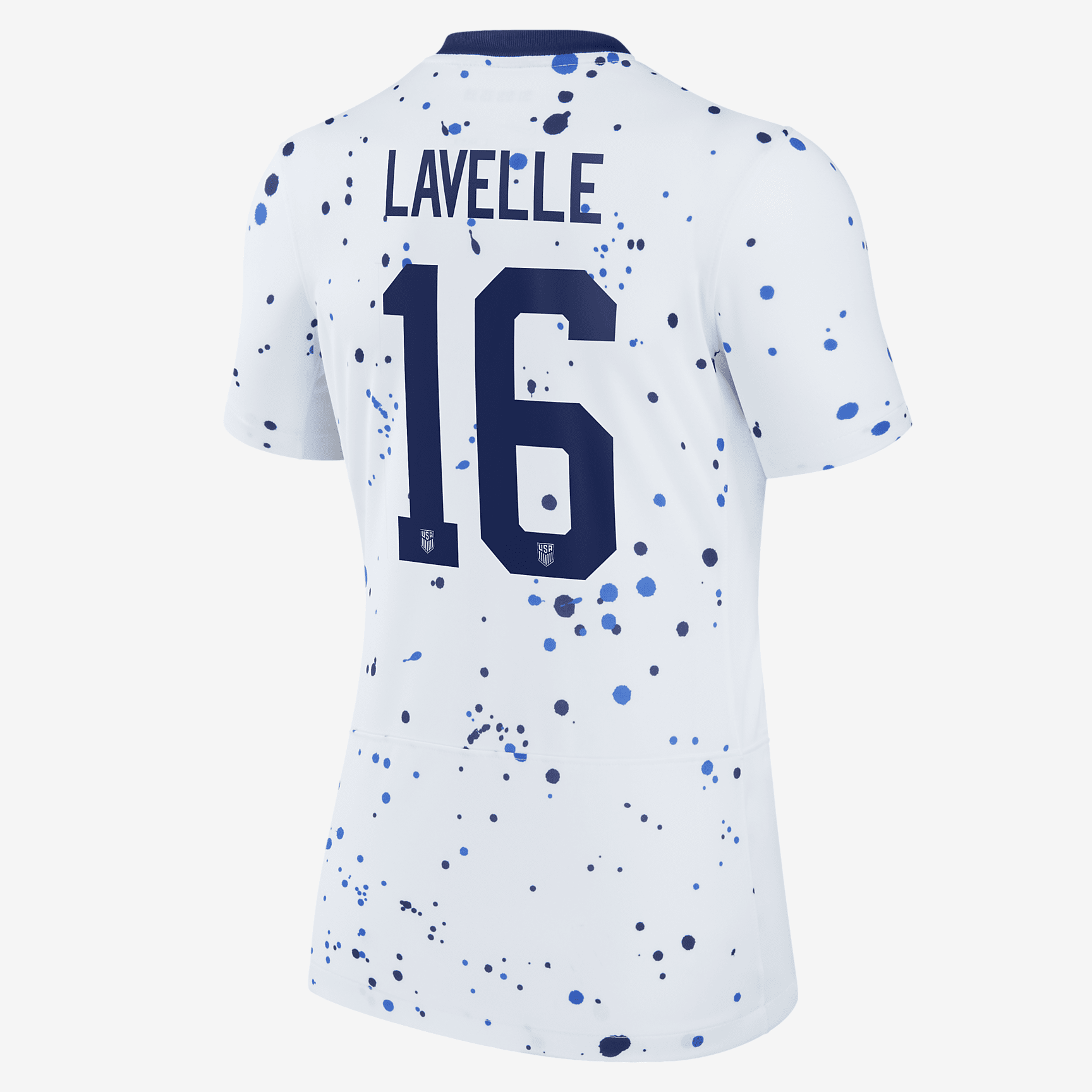 Rose Lavelle USWNT 2023 Stadium Home Women's Nike Dri-FIT Soccer Jersey - White
