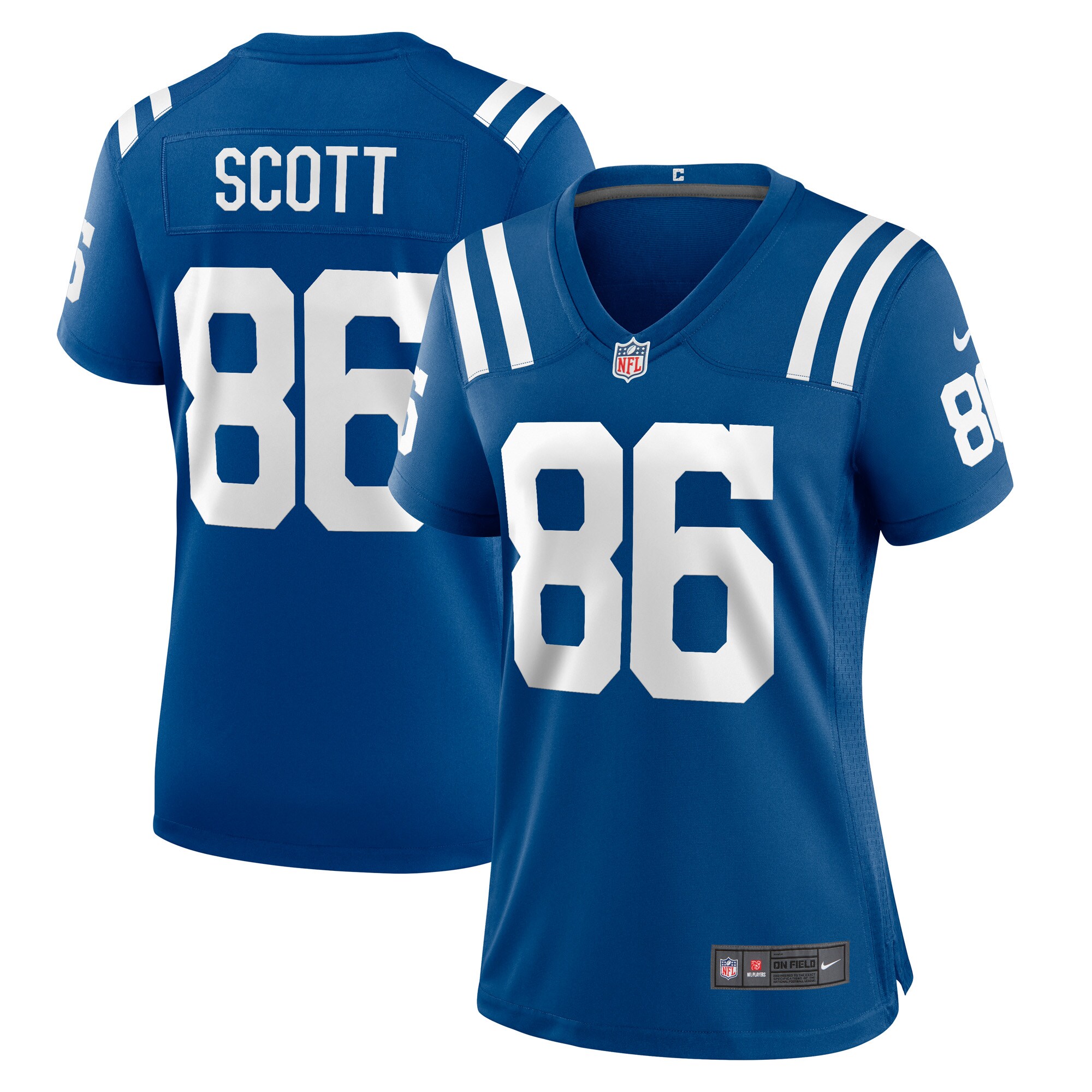 Jared Scott Indianapolis Colts Nike Women's Game Player Jersey - Royal