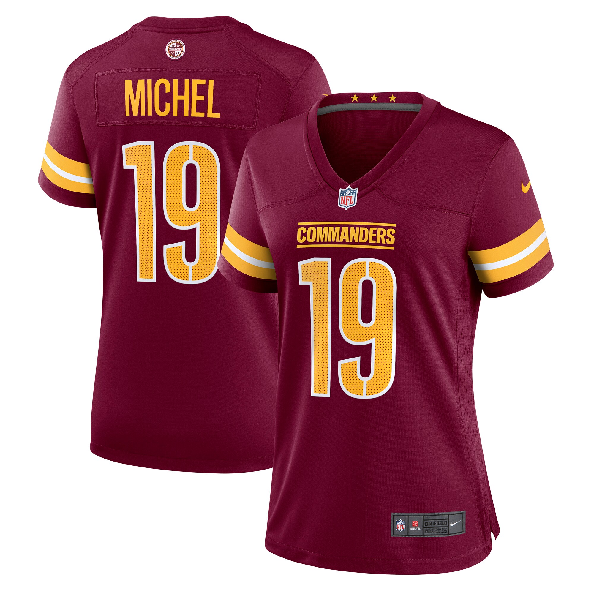 Marken Michel Washington Commanders Nike Women's Game Jersey - Burgundy
