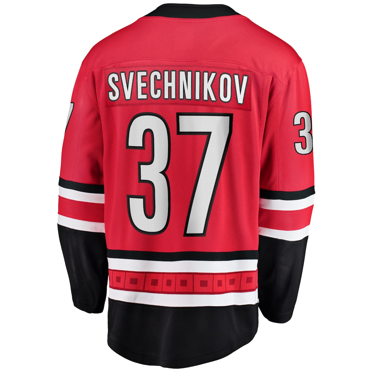 Men's Andrei Svechnikov Fanatics Hurricanes Home Premier Breakaway Jersey - Red