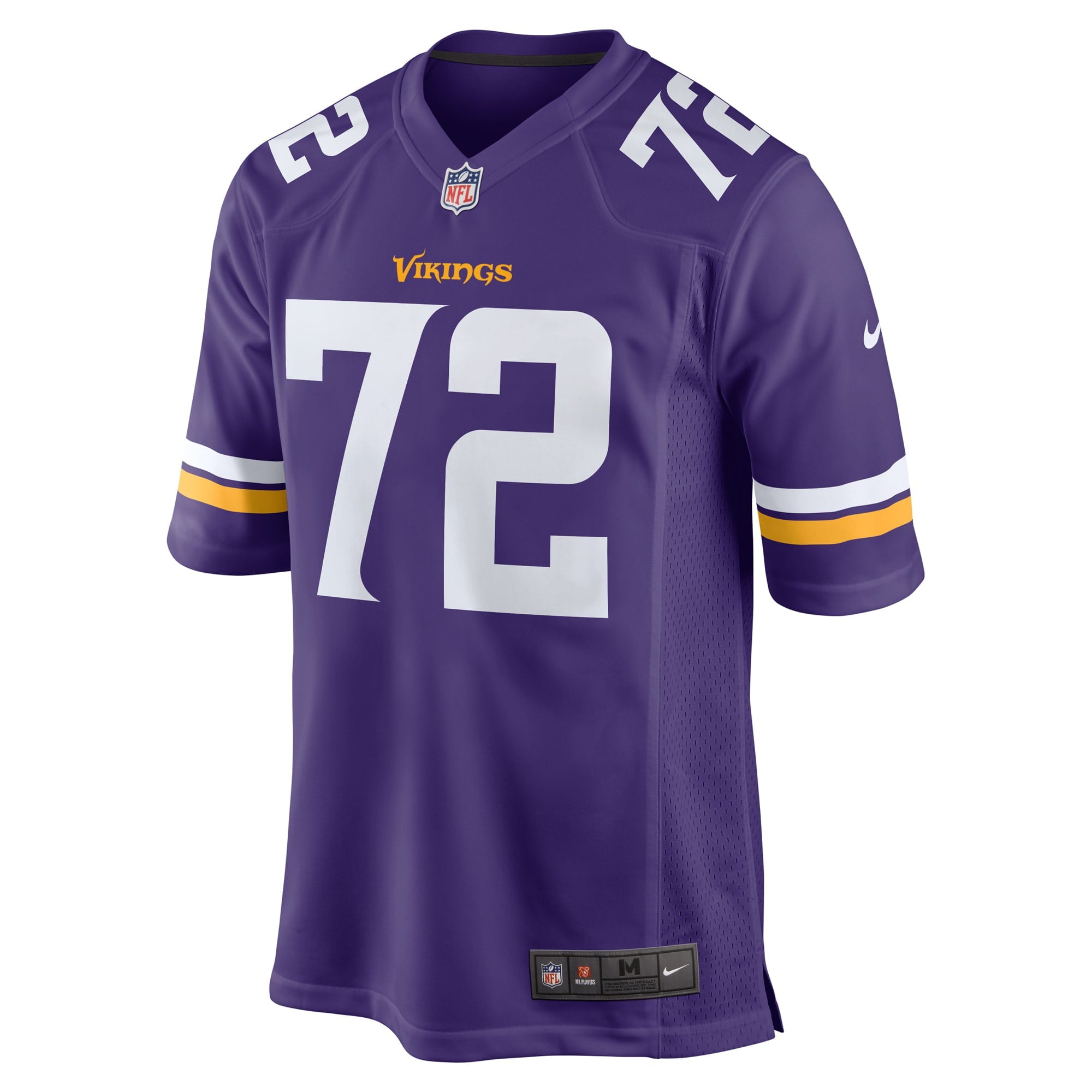 Men's Nike Ezra Cleveland Purple Minnesota Vikings Game Jersey