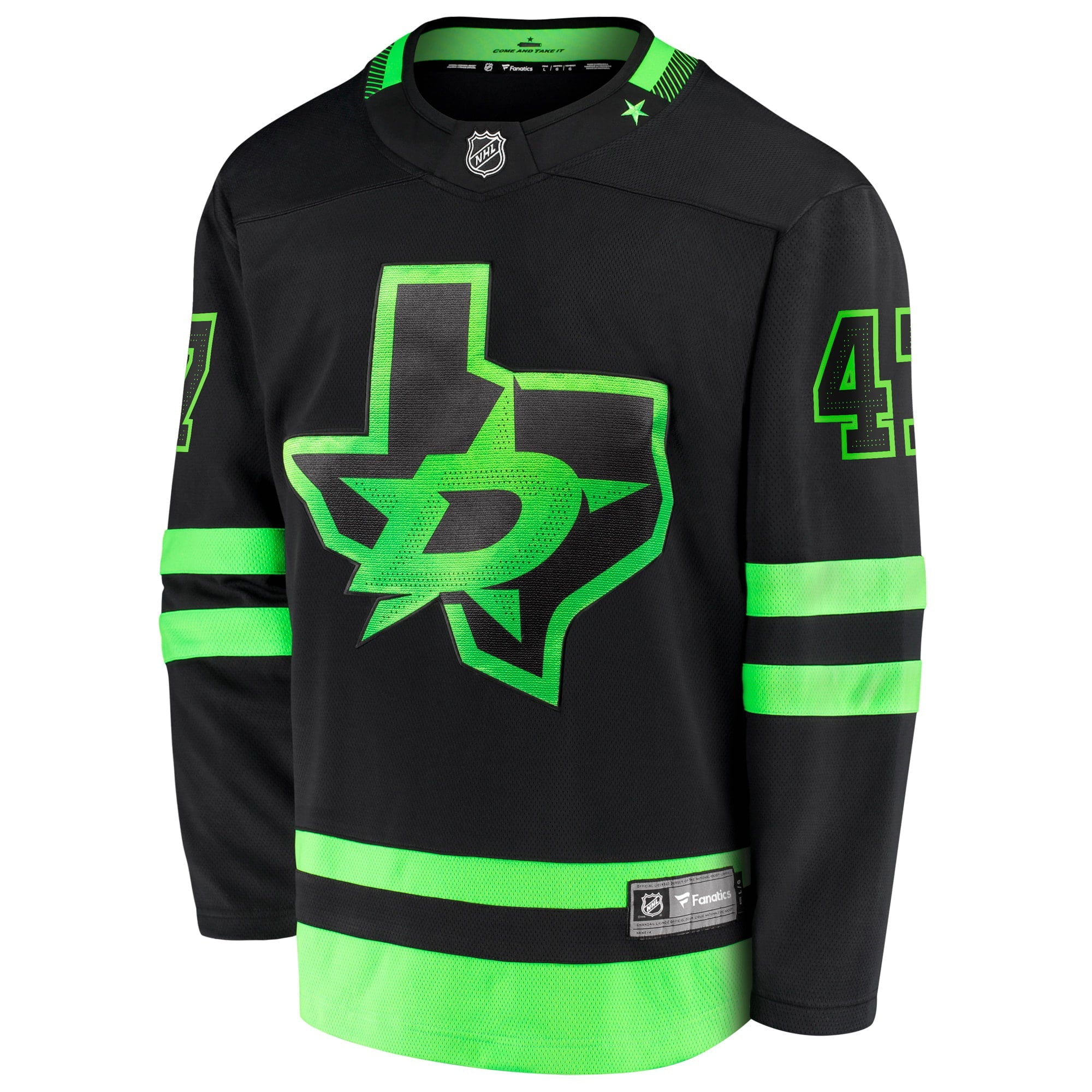 Men's Fanatics Branded Alexander Radulov Black Dallas Stars 2020/21 Alternate Premier Breakaway Player Jersey