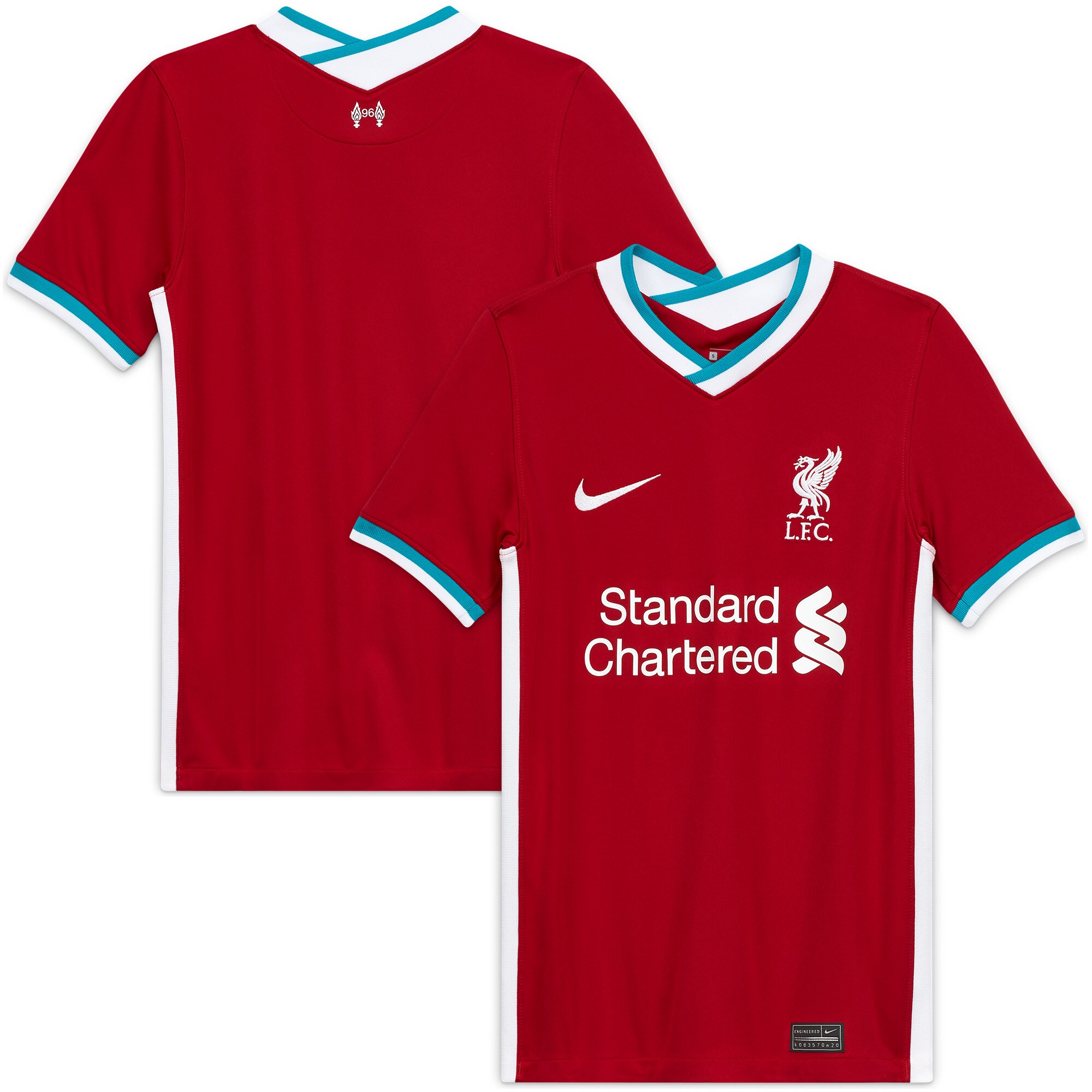 Liverpool Nike Youth 2020/21 Home Replica Jersey - Red