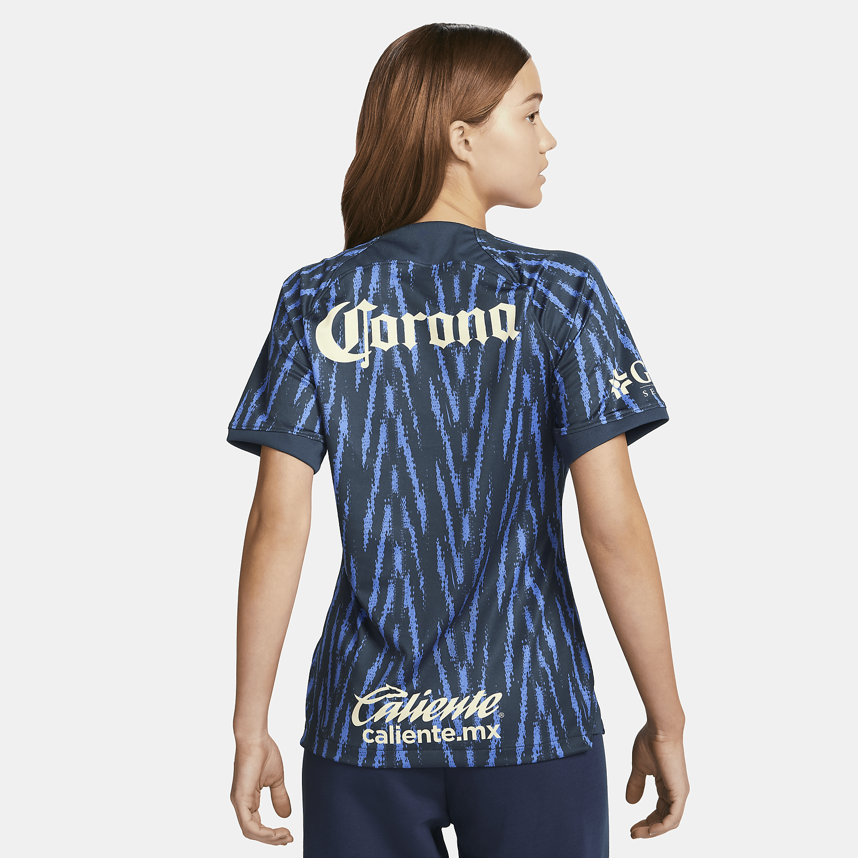 Club América 2022/23 Stadium Away Women's Nike Dri-FIT Soccer Jersey - Armory Navy/Lemon Chiffon