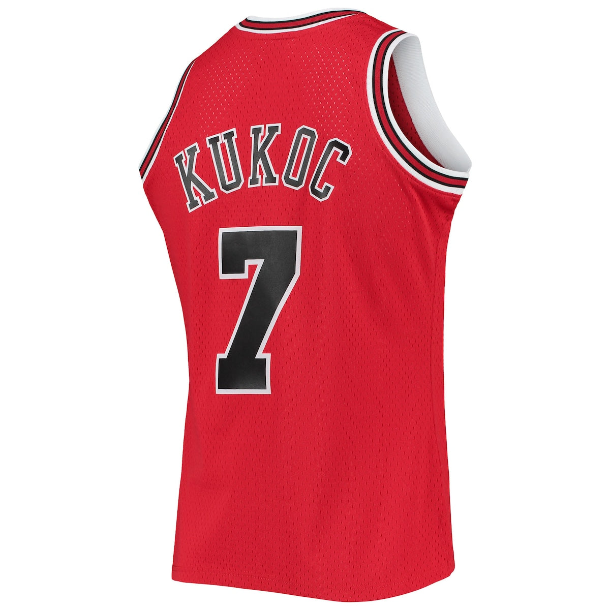 Men's Toni Kukoc Mitchell & Ness Bulls Swingman Jersey - Red
