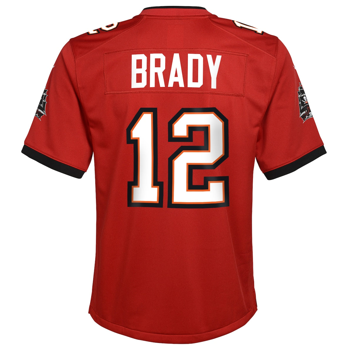 Boys' Grade School Tom Brady Nike Buccaneers Game Jersey - Red