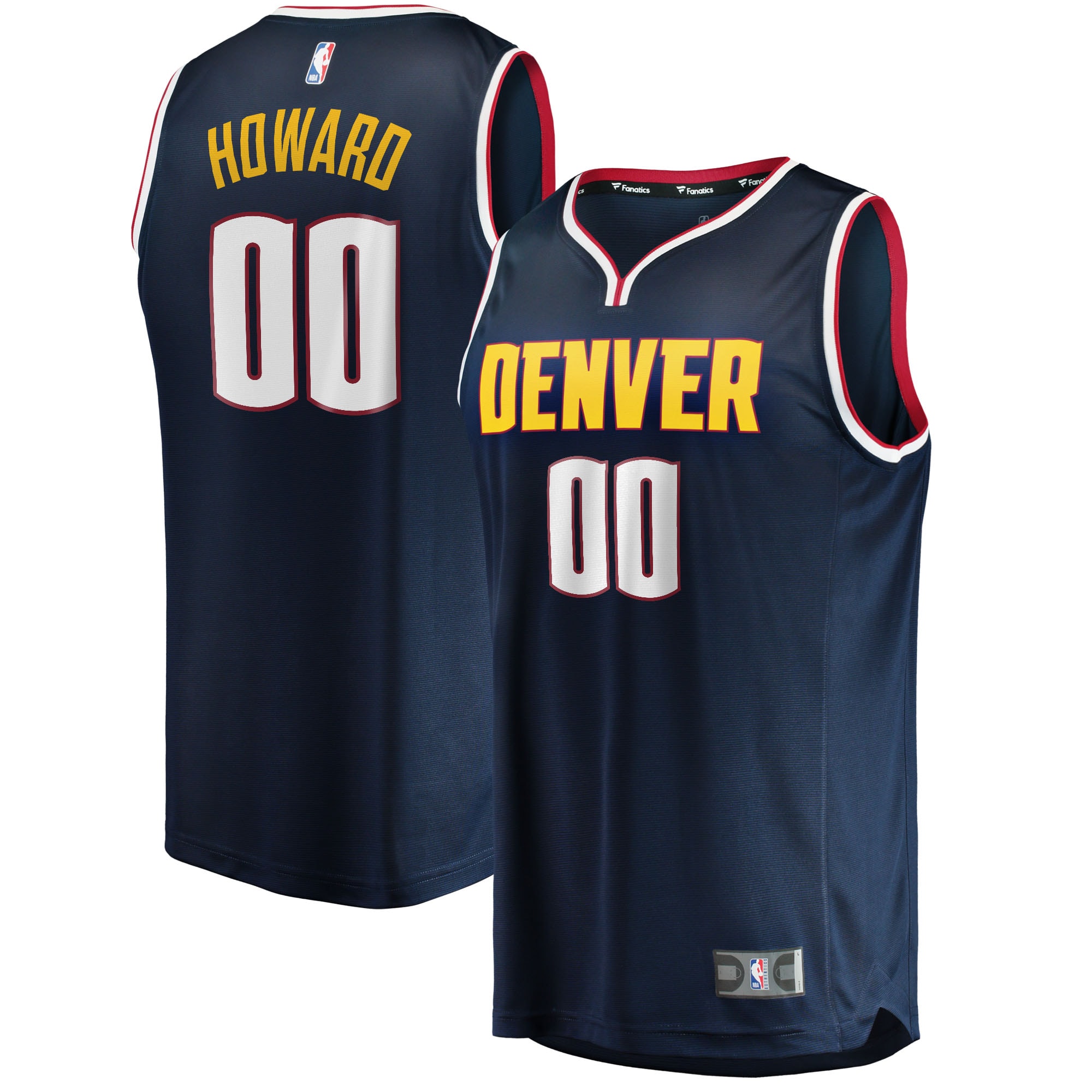 Markus Howard Denver Nuggets Fanatics Branded 2021/22 Fast Break Replica Jersey - Icon Edition - Navy