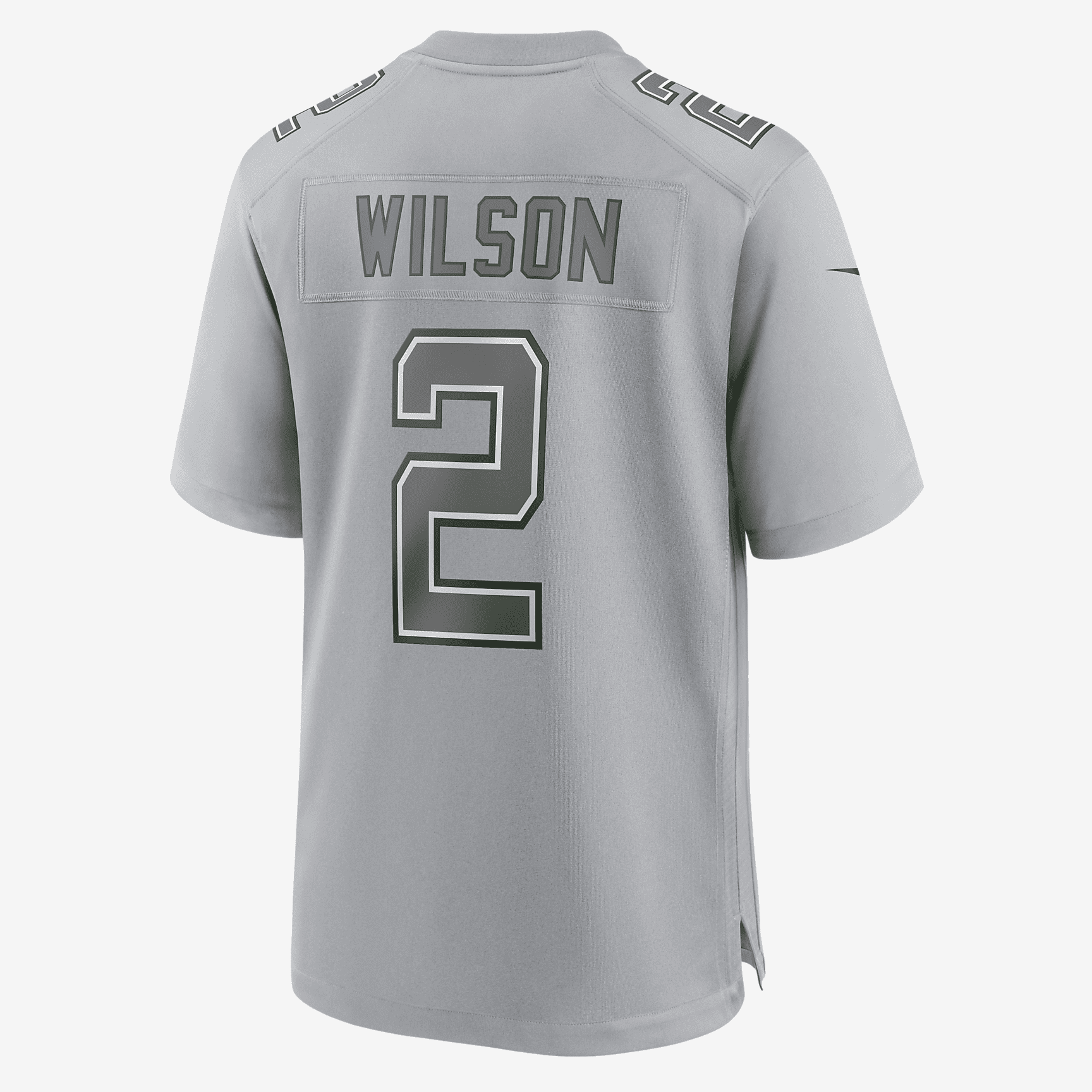 NFL New York Jets Atmosphere (Zach Wilson) Men's Fashion Football Jersey - Grey