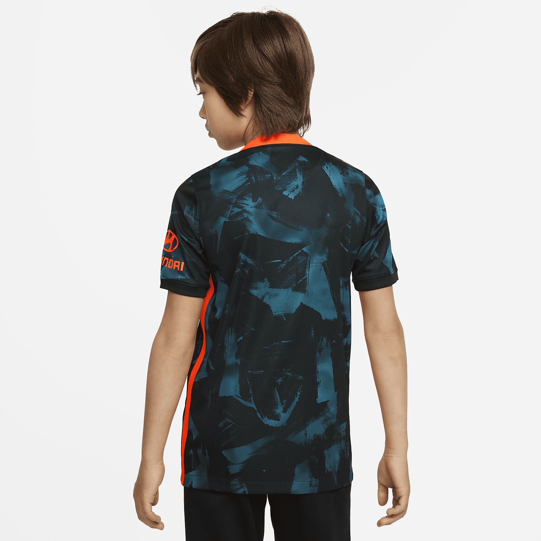 Chelsea FC 2021/22 Stadium Third Big Kids' Nike Dri-FIT Soccer Jersey - Blustery/Hyper Crimson/Hyper Crimson