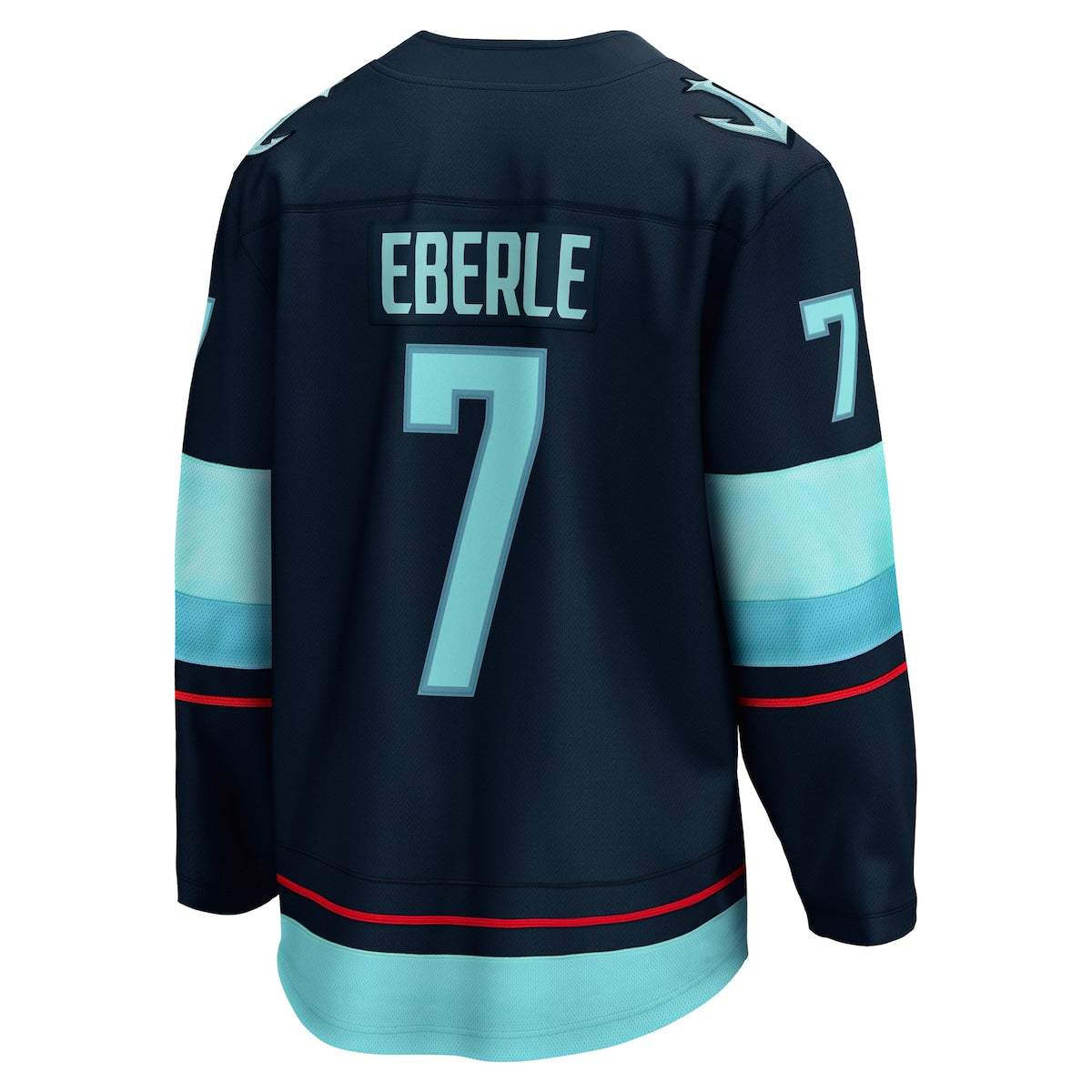 Men's Jordan Eberle Fanatics Deep Sea Home Premier Breakaway Jersey - Navy