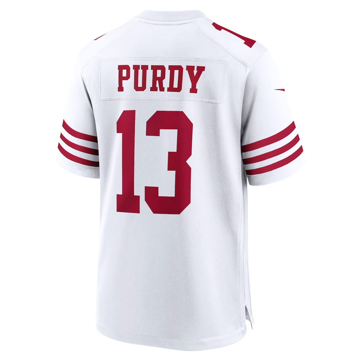 Men's Brock Purdy Nike 49ers Alternate Game Jersey - White