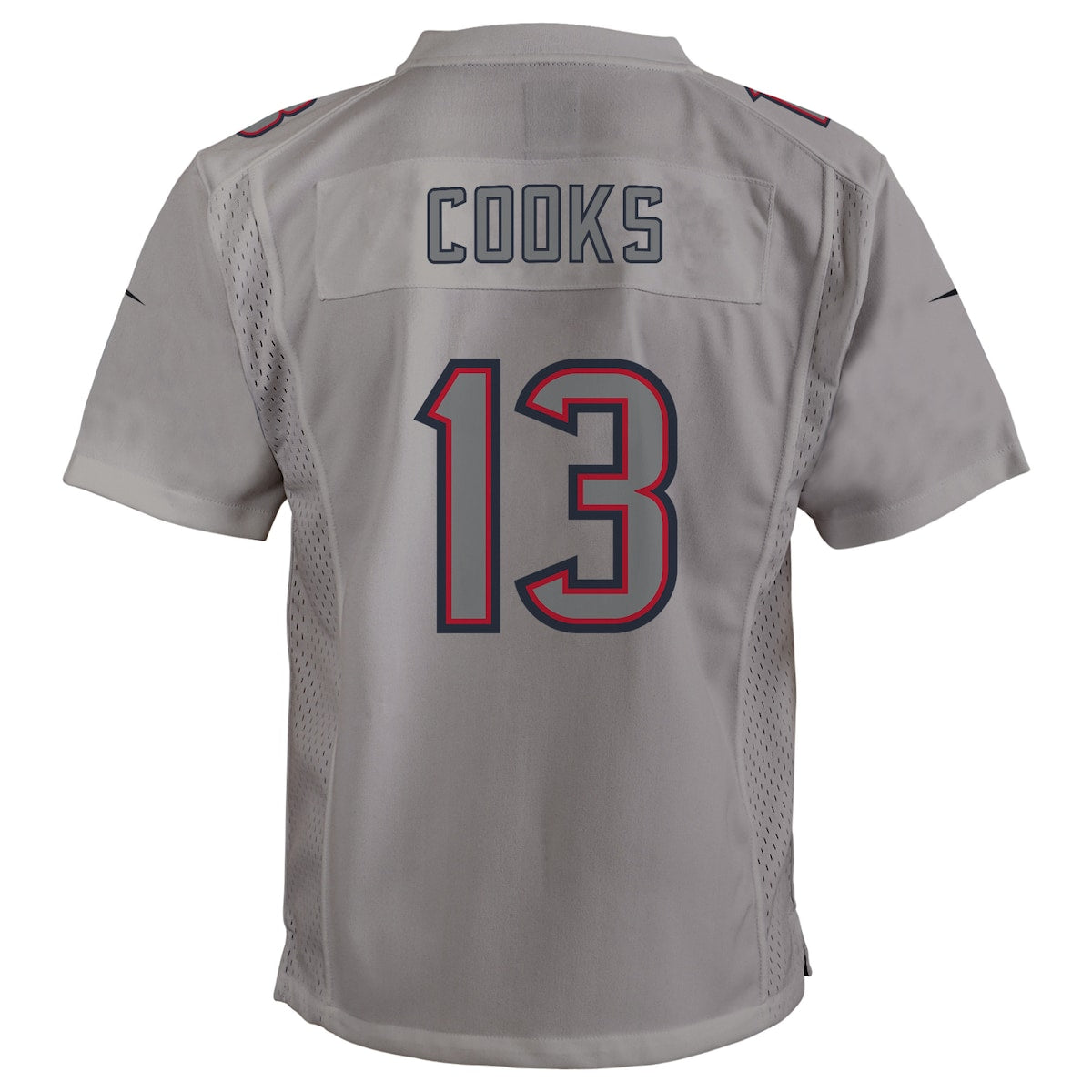 Boys' Grade School Brandin Cooks Nike Texans Atmosphere Game Jersey - Grey