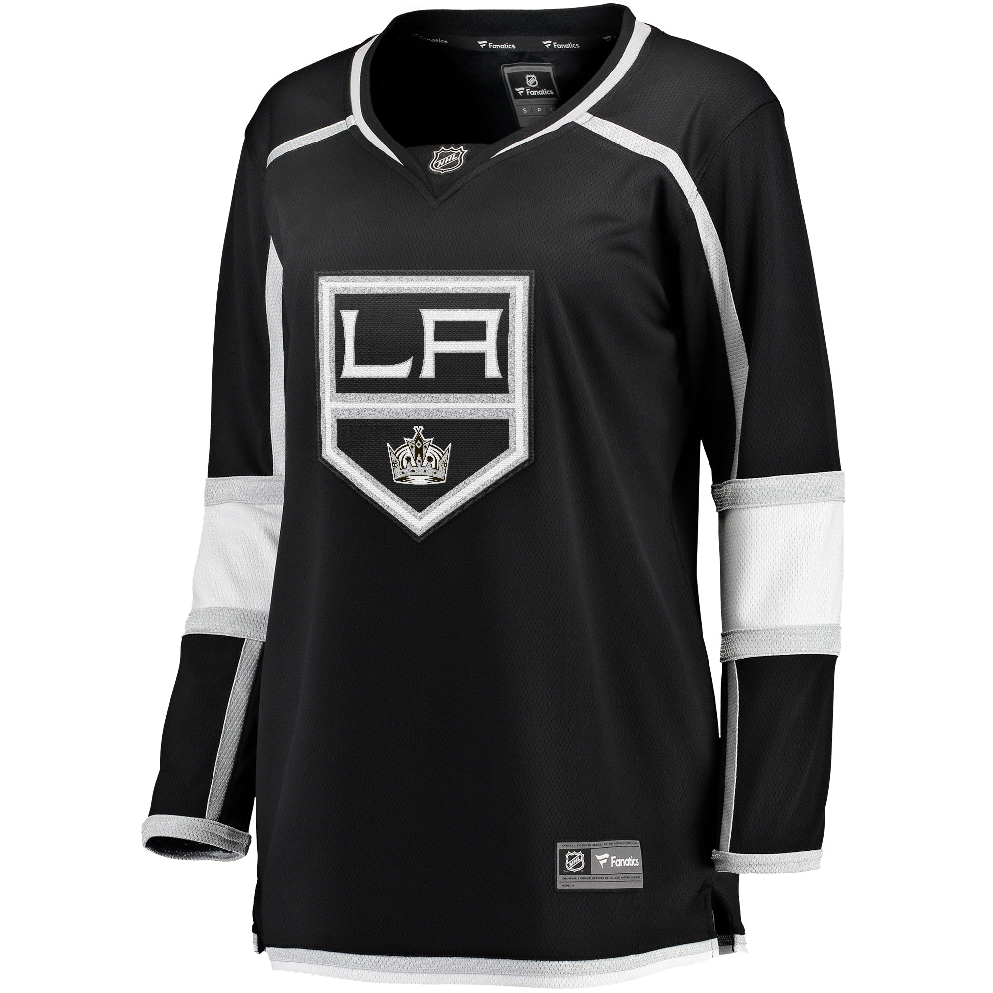 Women's Fanatics Branded Black Los Angeles Kings 2020/21 Home Breakaway Jersey