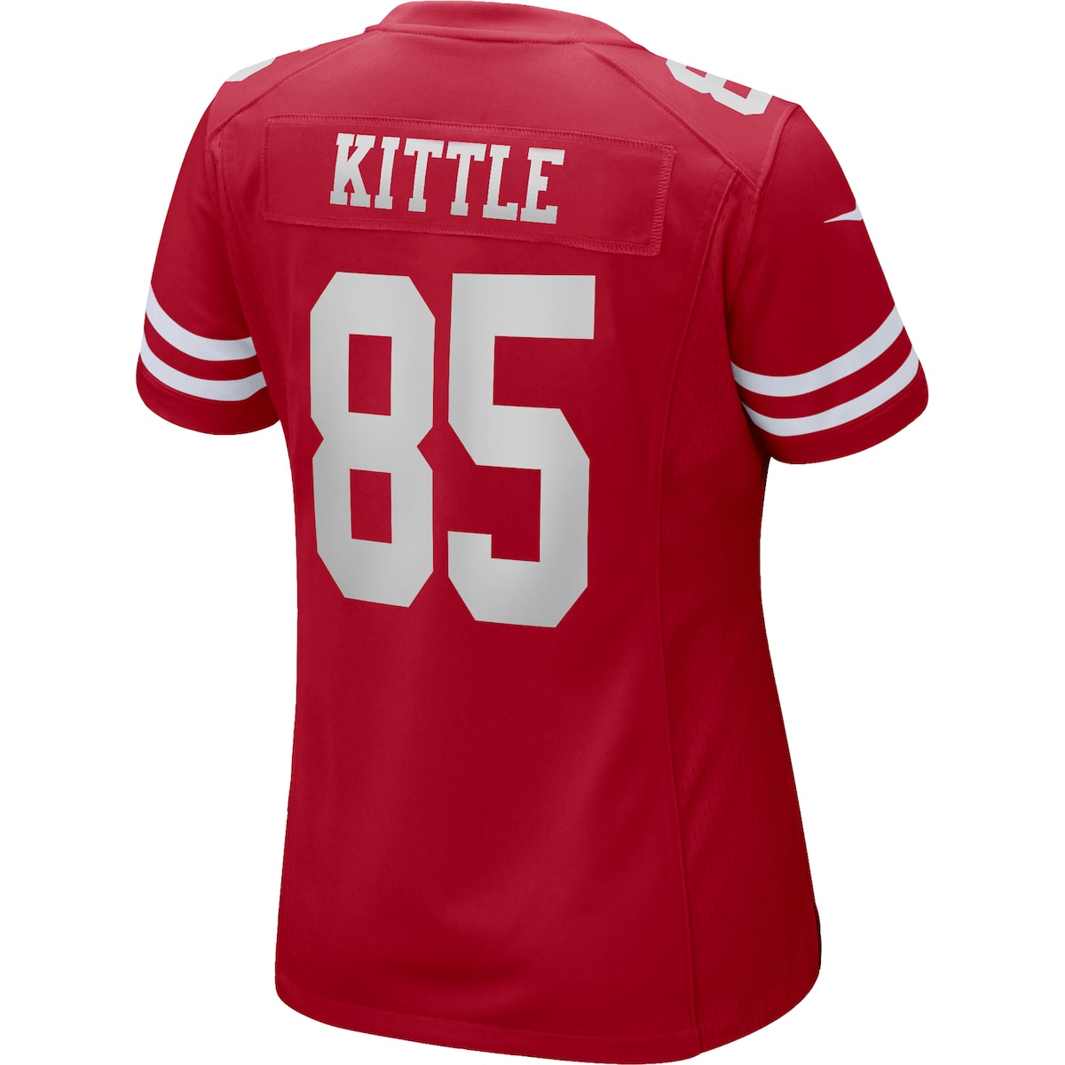 Women's George Kittle Nike 49ers Game Jersey - Red