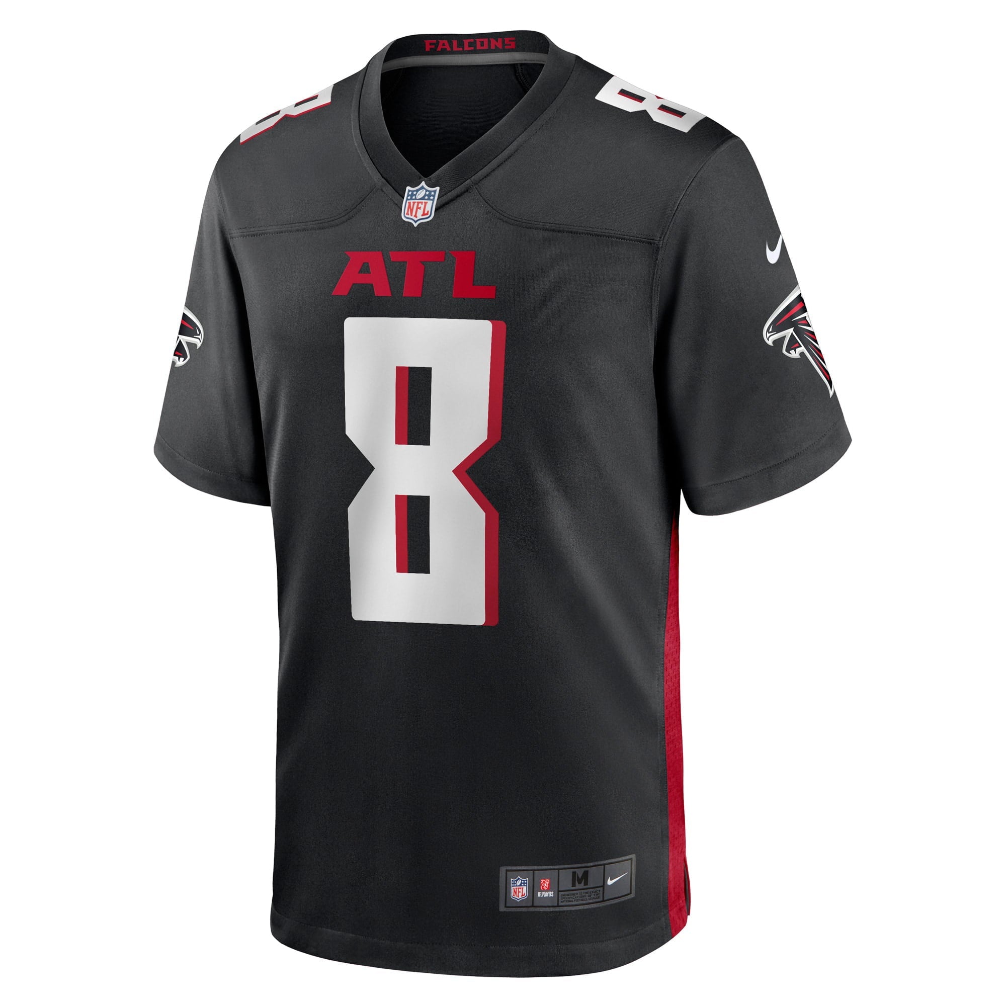 Men's Nike Kyle Pitts Black Atlanta Falcons Game Jersey