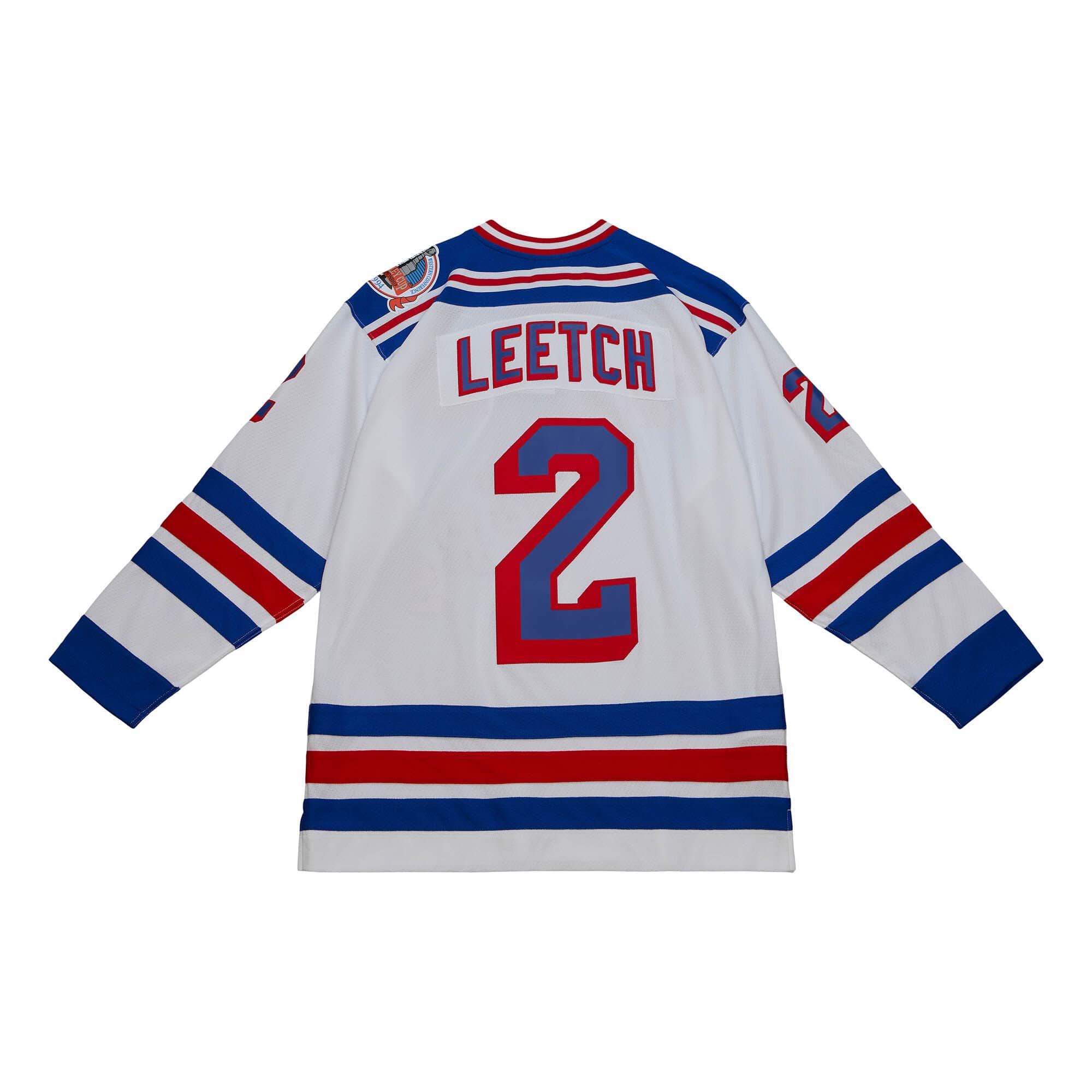 Blue Line Brian Leetch New York Rangers 1993 Jersey