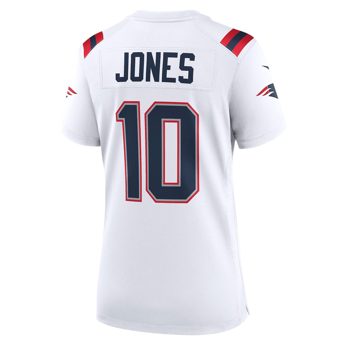 Women's Mac Jones Nike Patriots Team Game Jersey - White