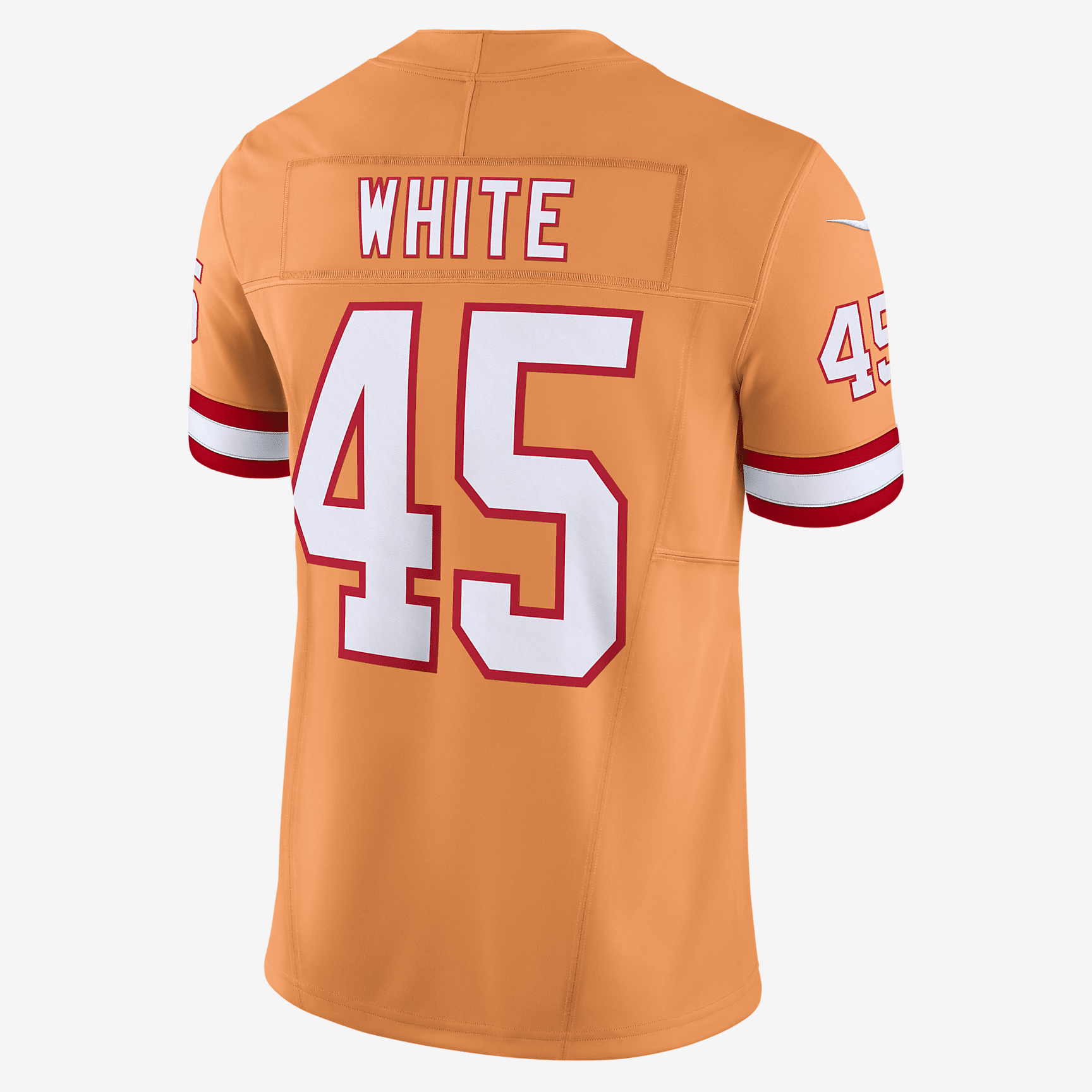 Devin White Tampa Bay Buccaneers Men's Nike Dri-FIT NFL Limited Football Jersey - Orange