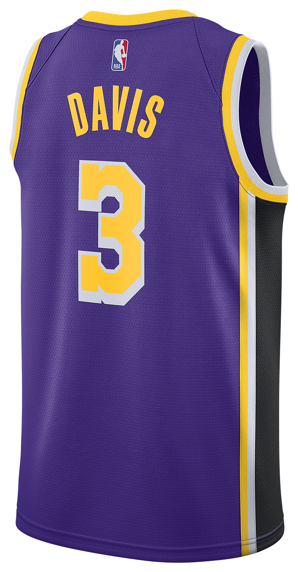 Men's Davis Anthony Jordan Lakers Statement Swingman Jersey - Purple