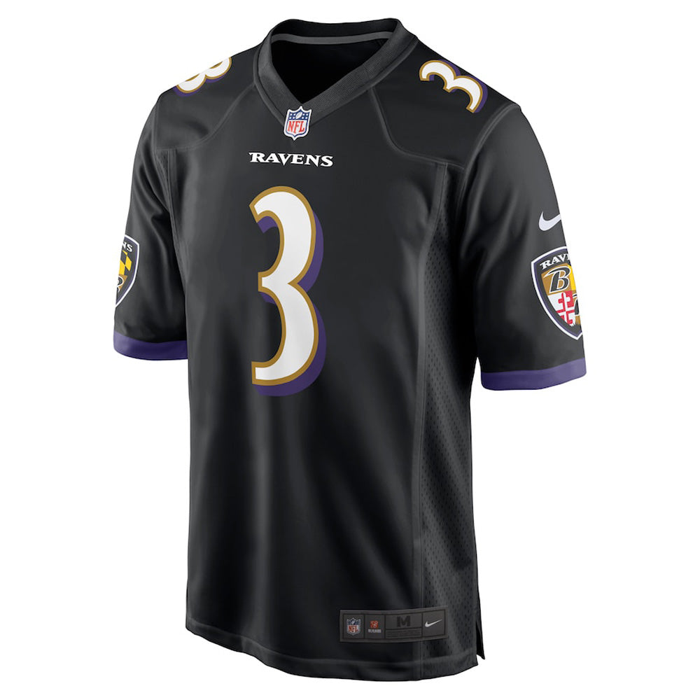 Youth Baltimore Ravens Odell Beckham Jr. Game Jersey - Black