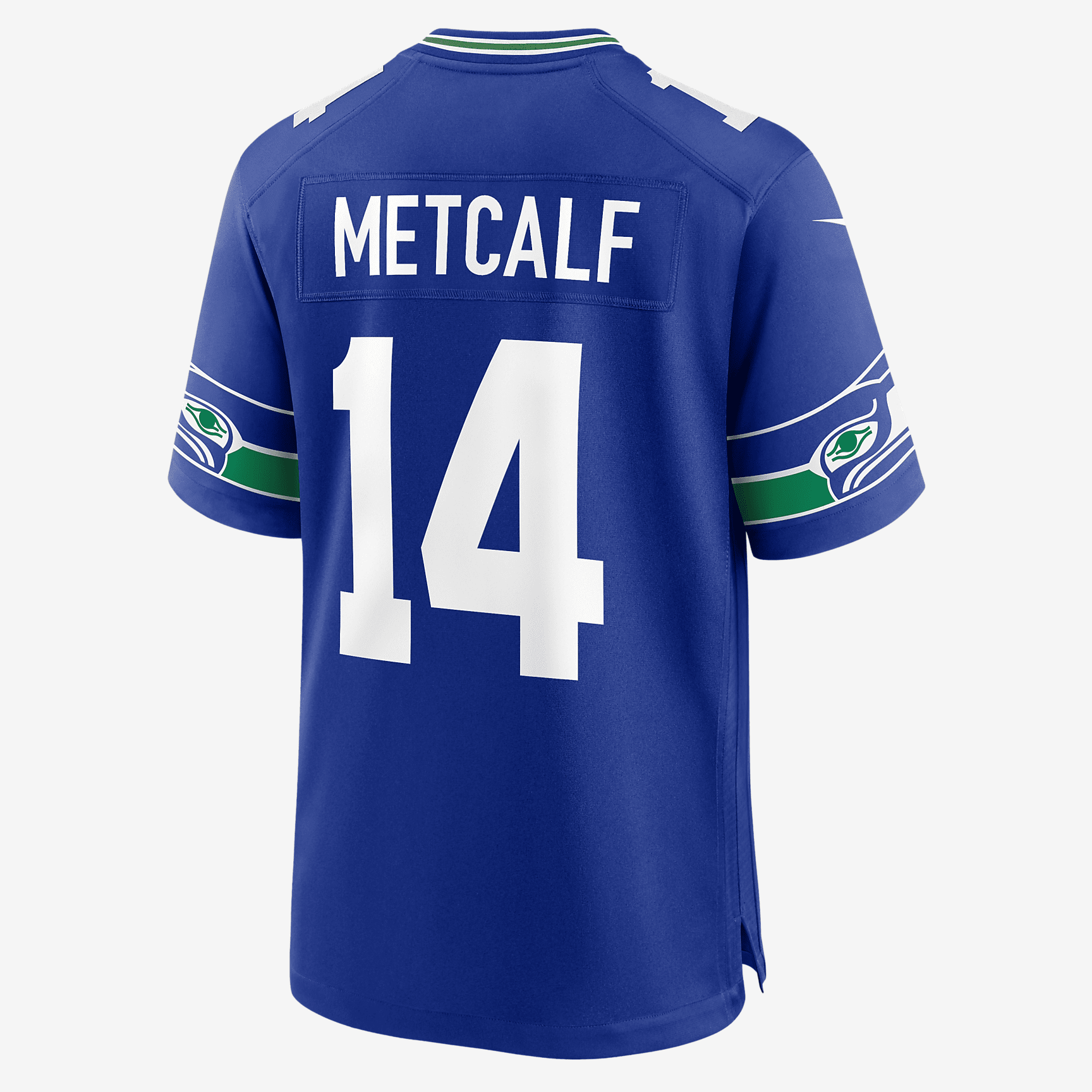 DK Metcalf Seattle Seahawks Men's Nike NFL Game Football Jersey - Royal