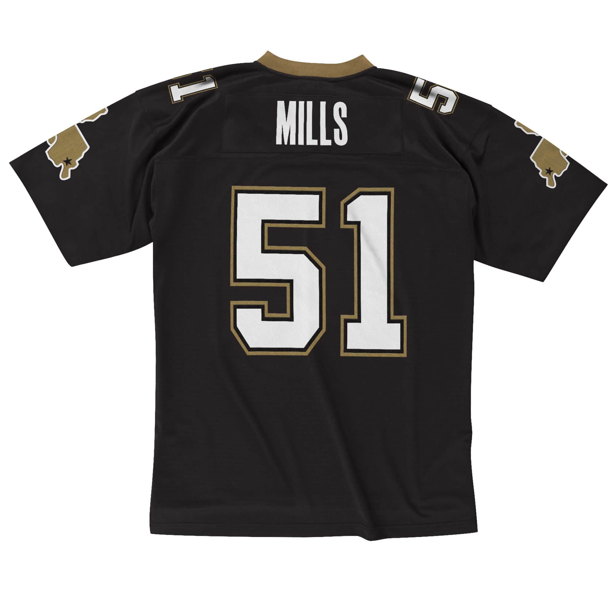 Legacy Sam Mills New Orleans Saints 1987 Jersey