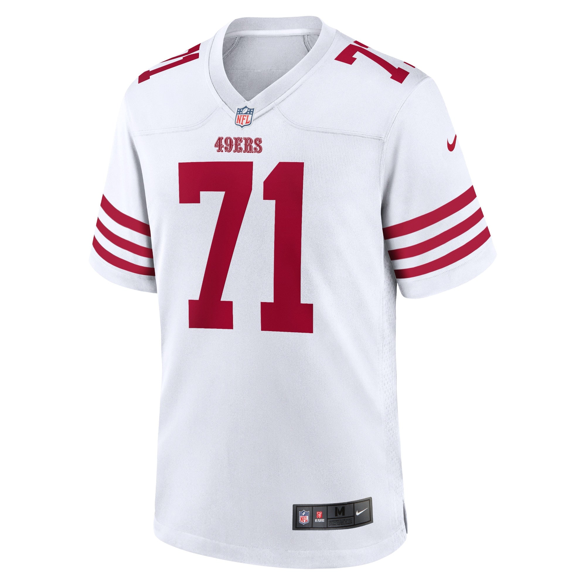 Men's Nike Trent Williams White San Francisco 49ers Player Game Jersey
