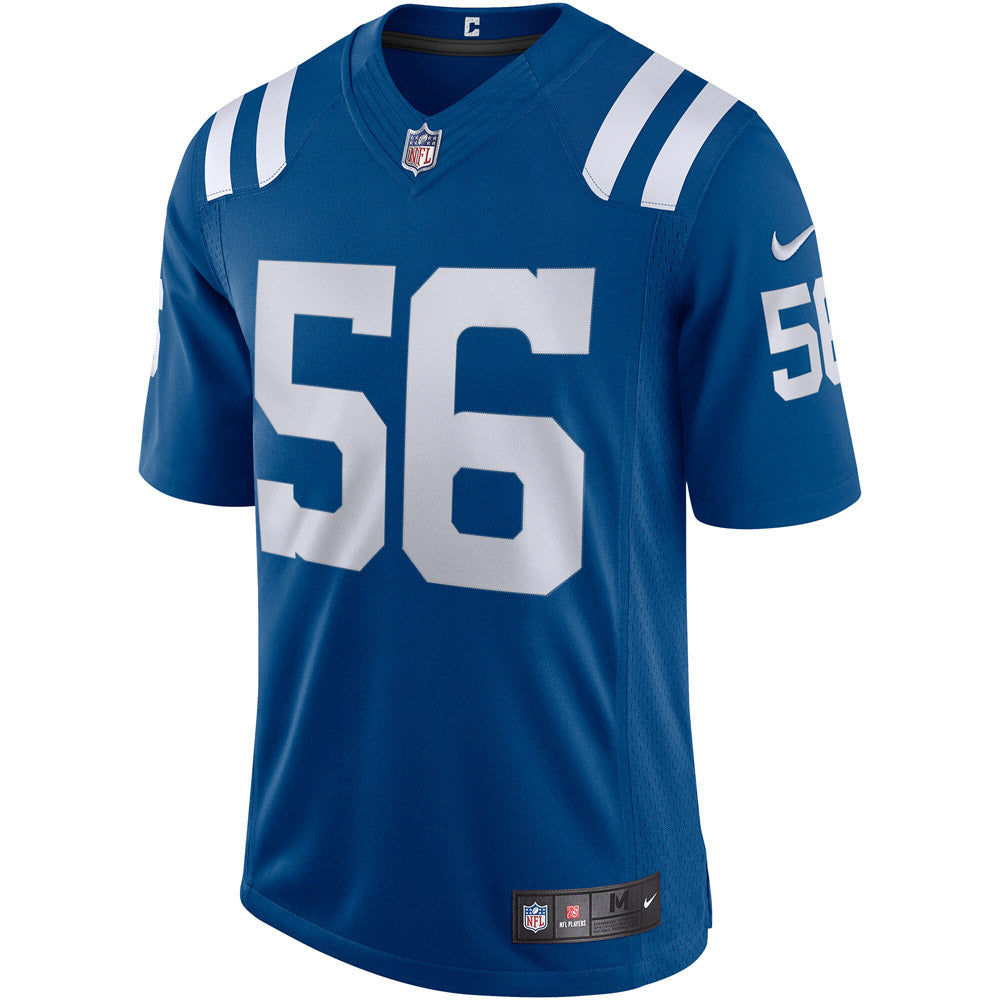 Men's Indianapolis Colts Quenton Nelson Vapor Limited Jersey Royal Blue