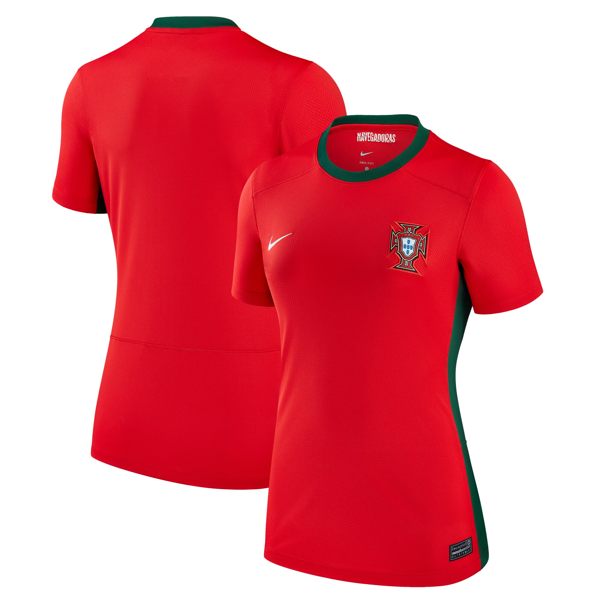 Portugal Women's National Team Nike Women's 2023 Home Stadium Replica Jersey - Red