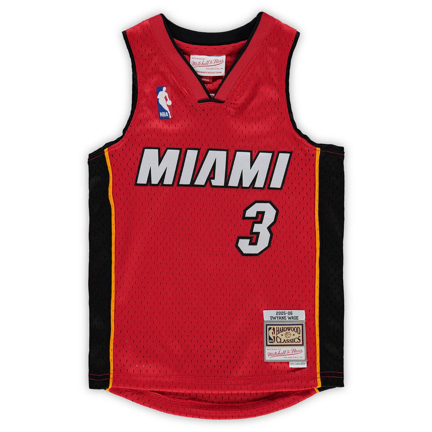 Dwyane Wade Miami Heat Mitchell & Ness Preschool 2005-06 Hardwood Classics Player Jersey - Red