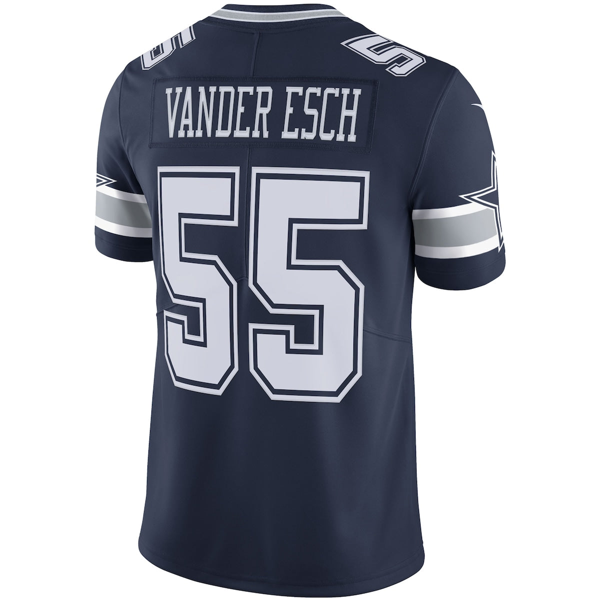 Men's Leighton Vander Esch Nike Cowboys Vapor Limited Jersey - Navy