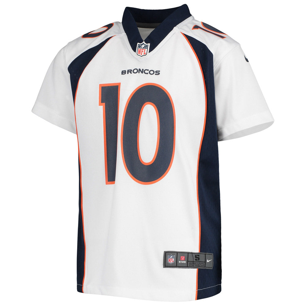 Youth Denver Broncos Jerry Jeudy Game Jersey- White