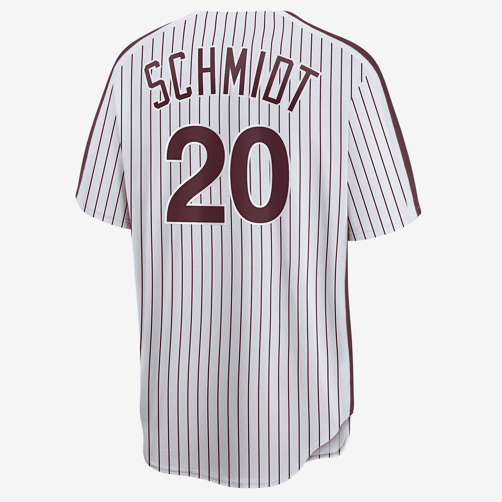 MLB Philadelphia Phillies (Mike Schmidt) Men's Cooperstown Baseball Jersey - White/Maroon