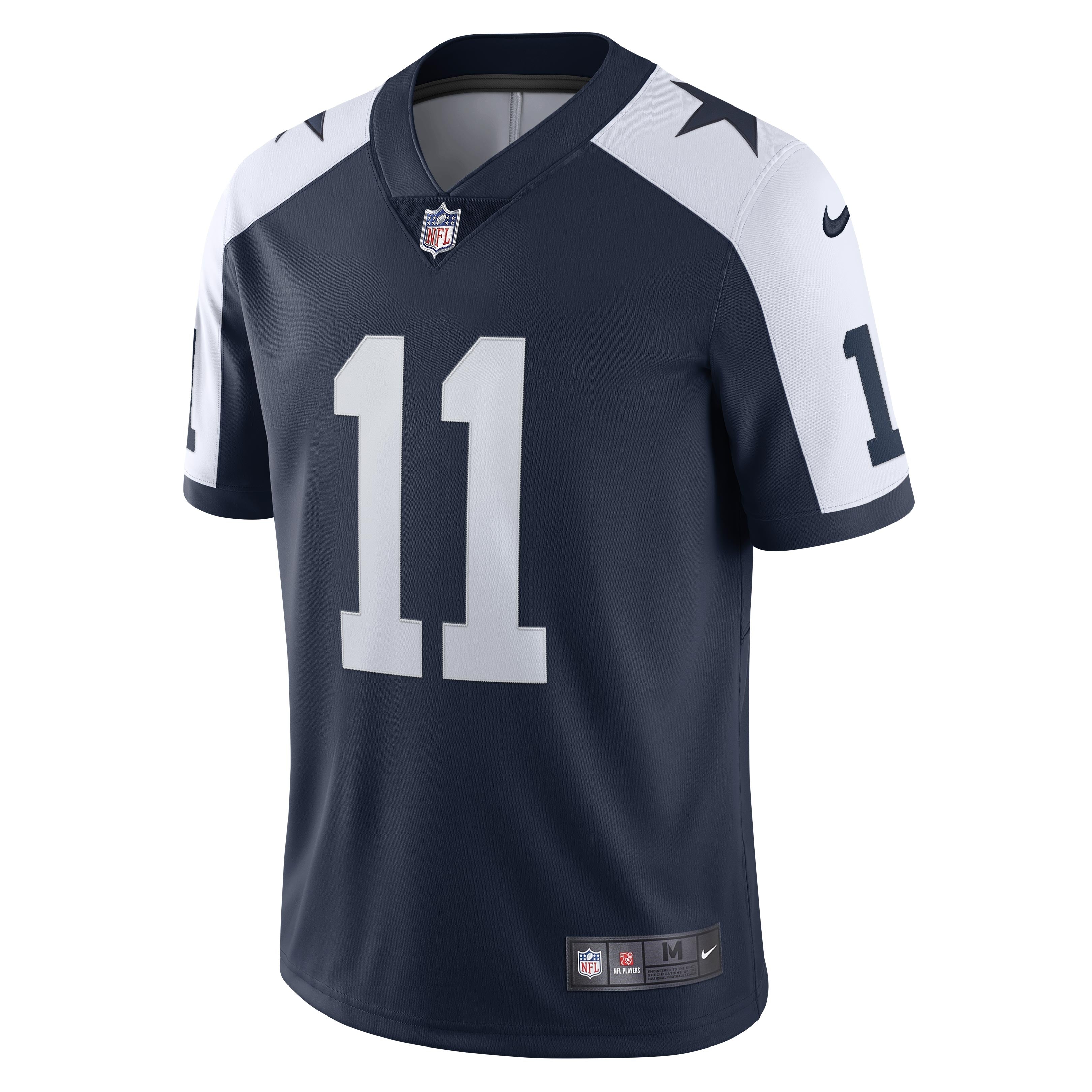 Men's Nike Micah Parsons Navy Dallas Cowboys Alternate Vapor Limited Jersey