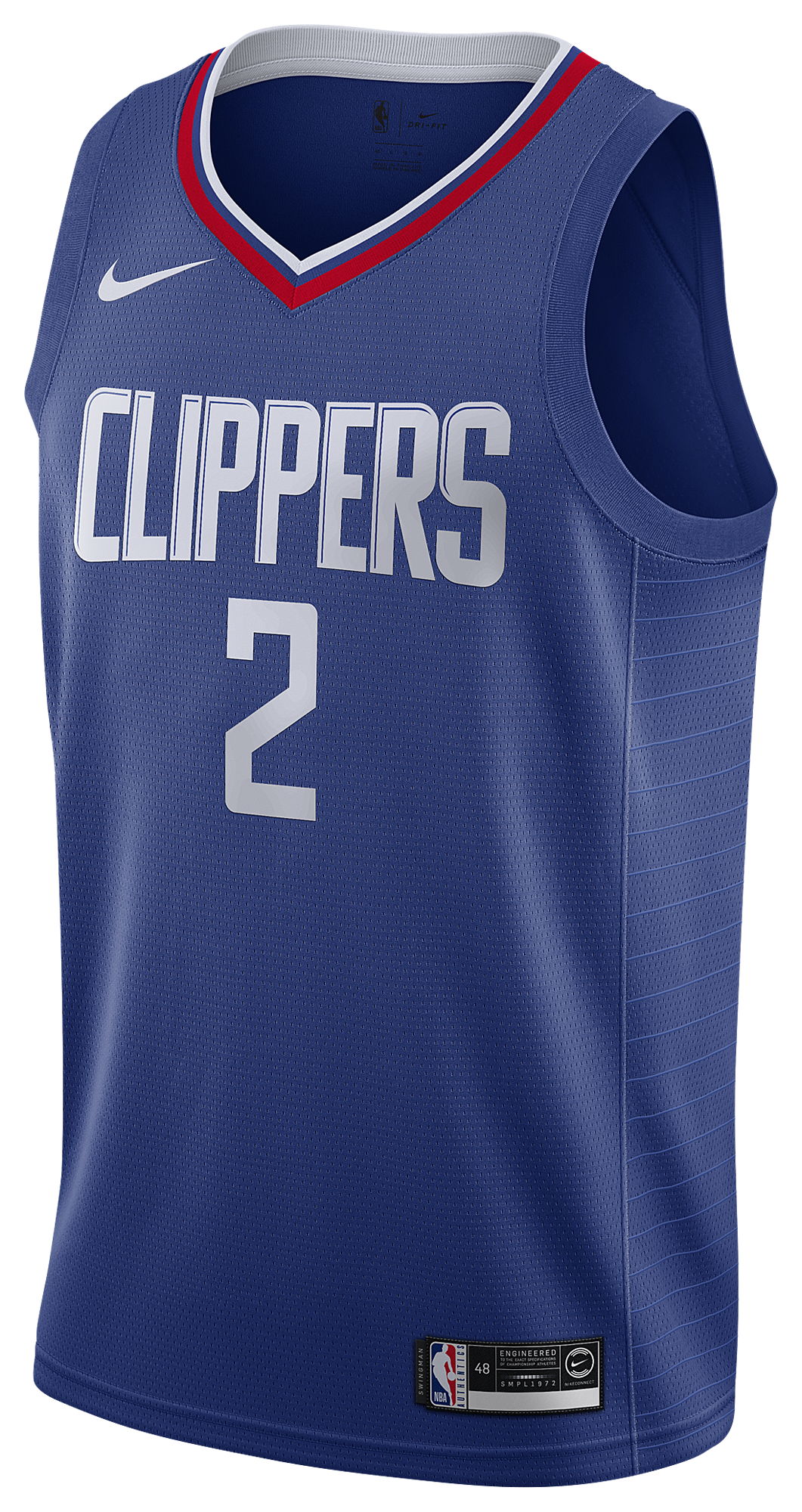 Men's Leonard Kawhi Nike Clippers Swingman Jersey - Blue