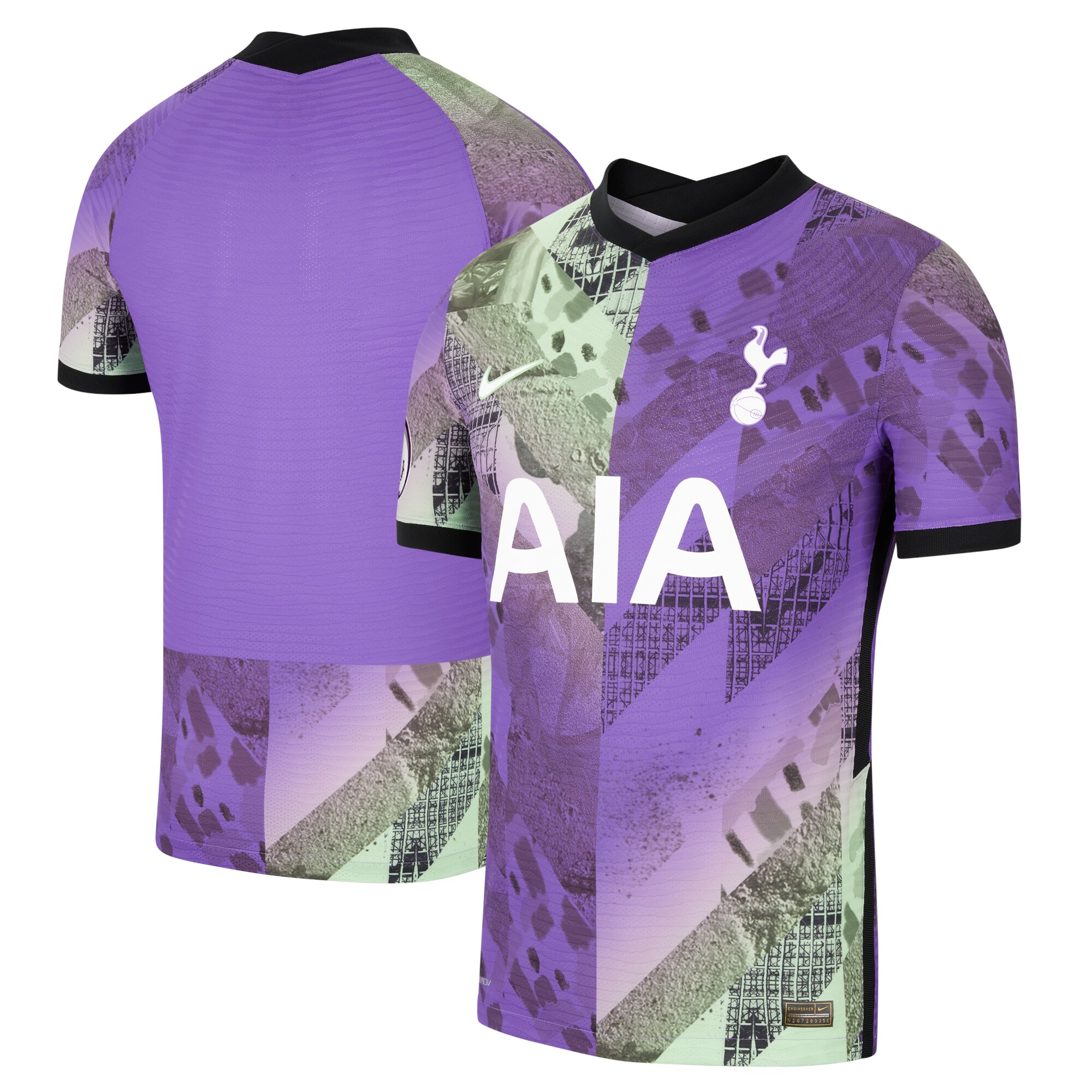 Tottenham Hotspur Nike 2021/22 Third Vapor Match Authentic Jersey - Purple