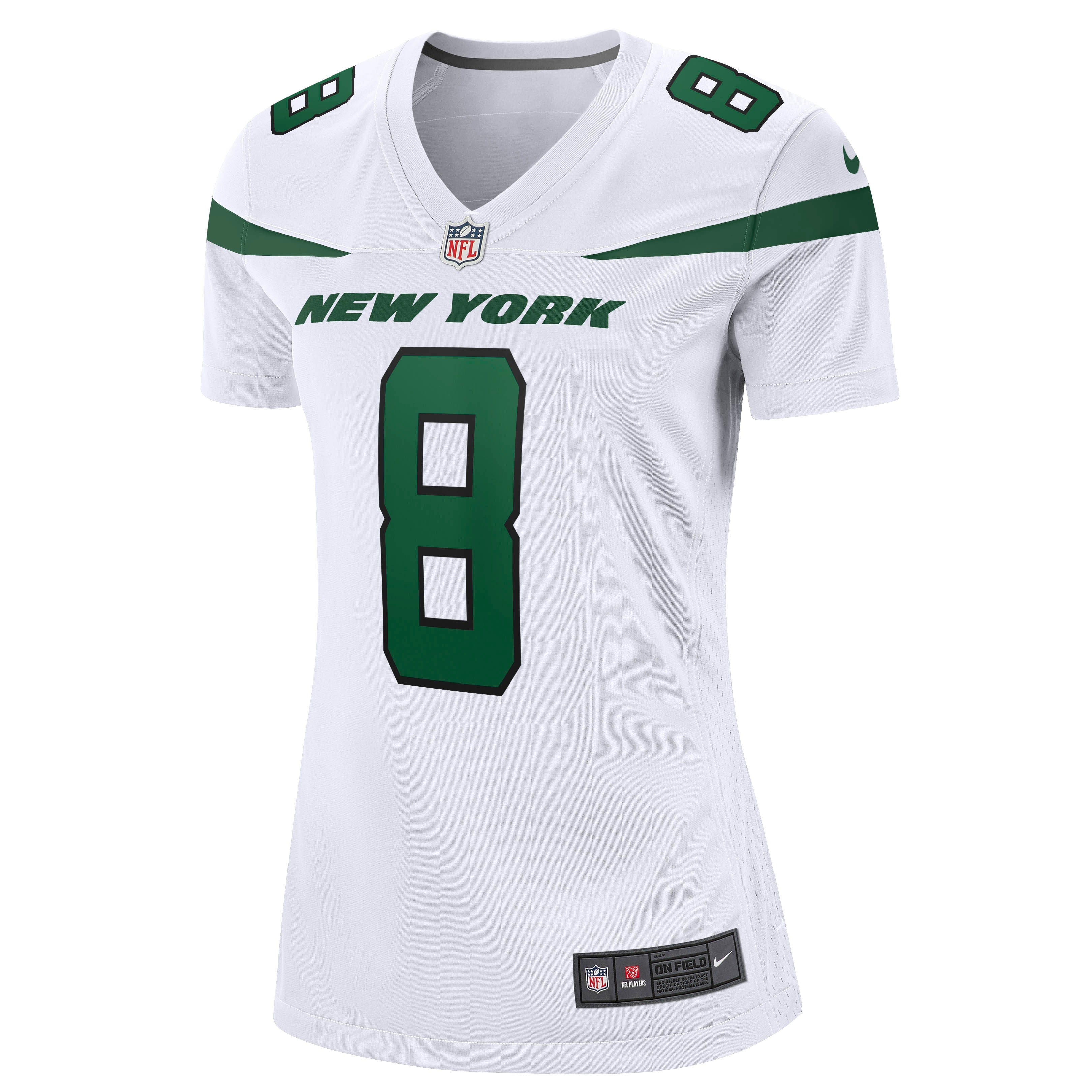 Women's Nike Elijah Moore White New York Jets Game Jersey