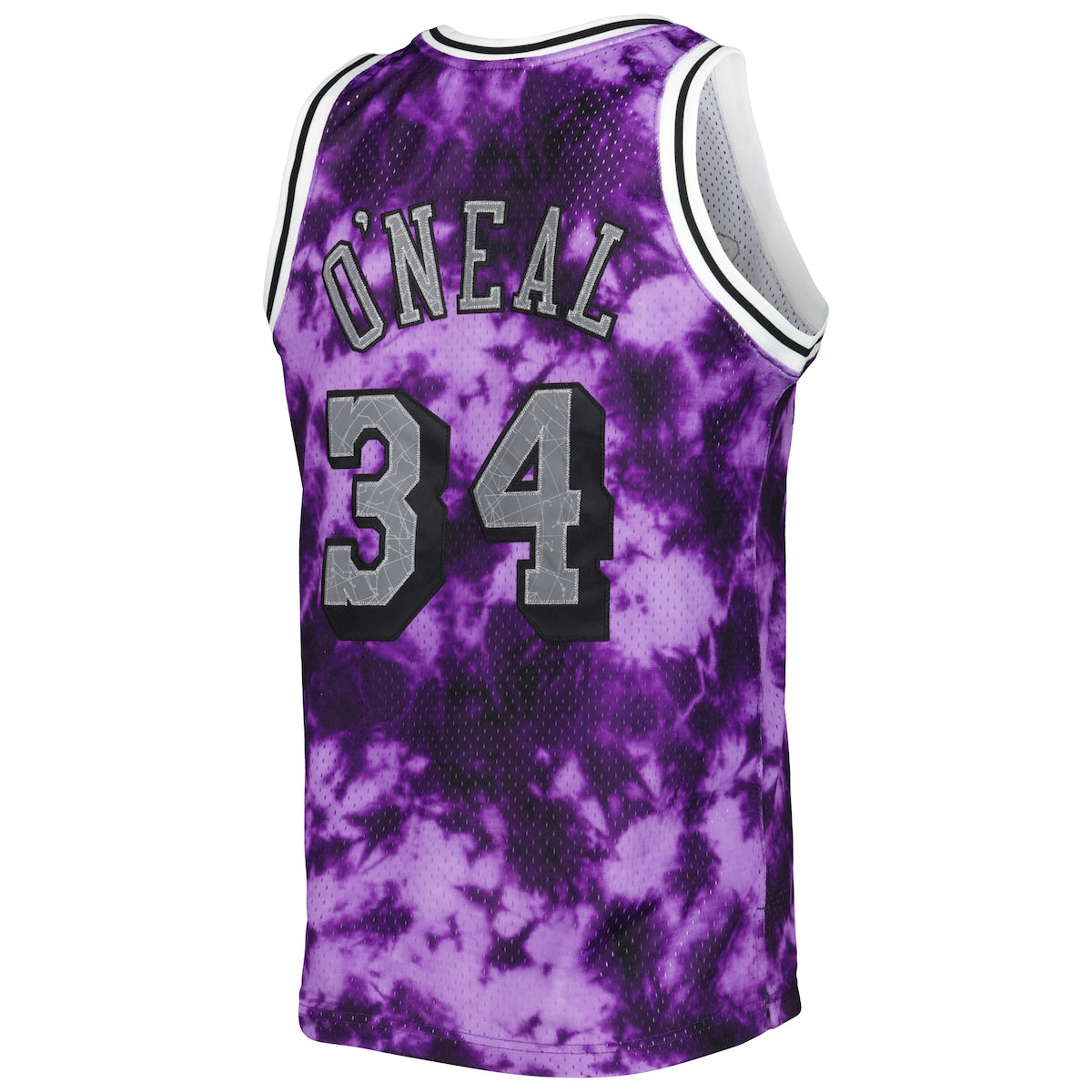 Men's Shaquille O'Neal Mitchell & Ness Lakers 1996/97 Galaxy Swingman Jersey - Purple