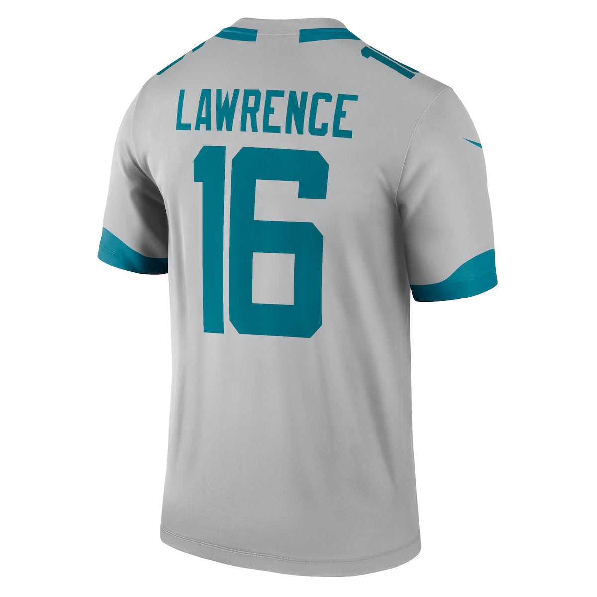 Men's Trevor Lawrence Nike Jaguars Inverted Legend Jersey - Silver