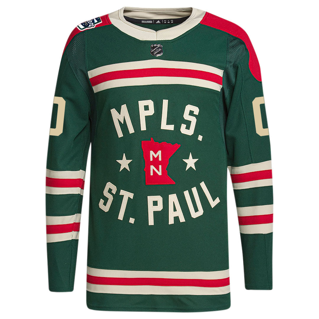 Minnesota Wild Adidas 2022 Winter Classic Authentic NHL Hockey Jersey