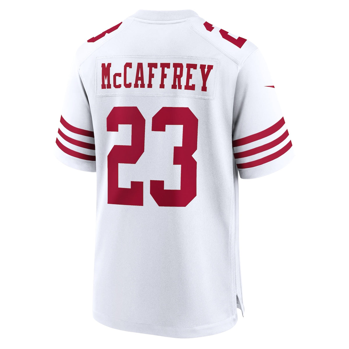 Men's Christian McCaffrey Nike 49ers Alternate Game Jersey - White
