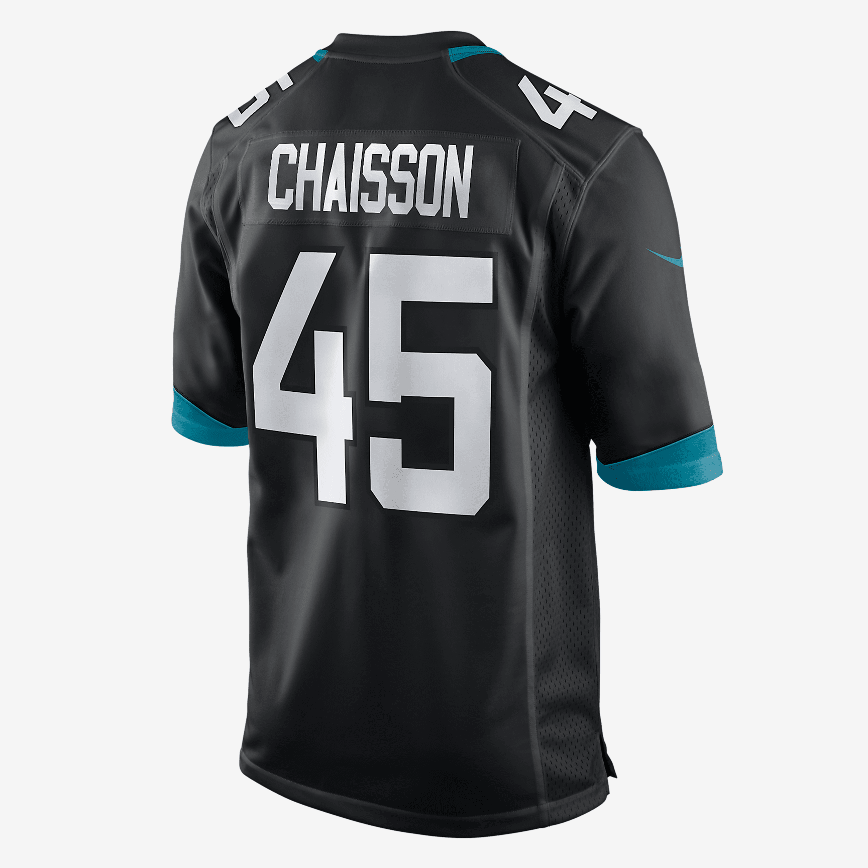NFL Jacksonville Jaguars (K'Lavon Chaisson) Men's Game Football Jersey - Black