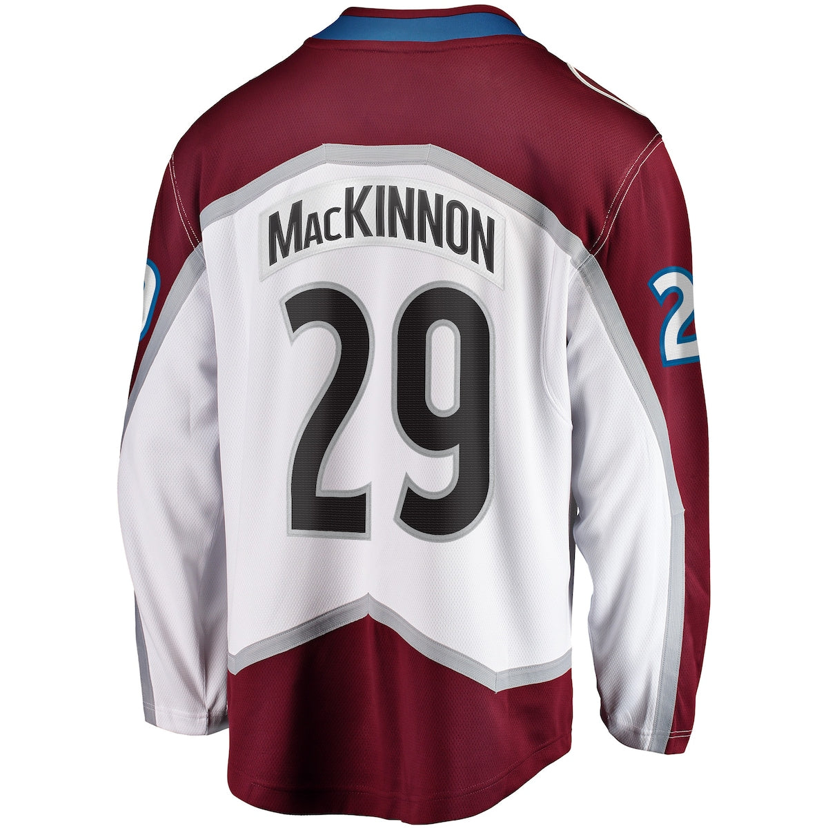 Men's Nathan MacKinnon Fanatics Avalanche Alternate Breakaway Jersey - White