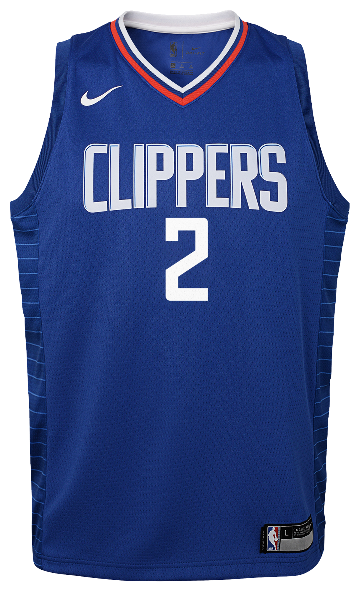 Boys' Grade School Leonard Kawhi Nike Clippers Swingman Jersey - Blue