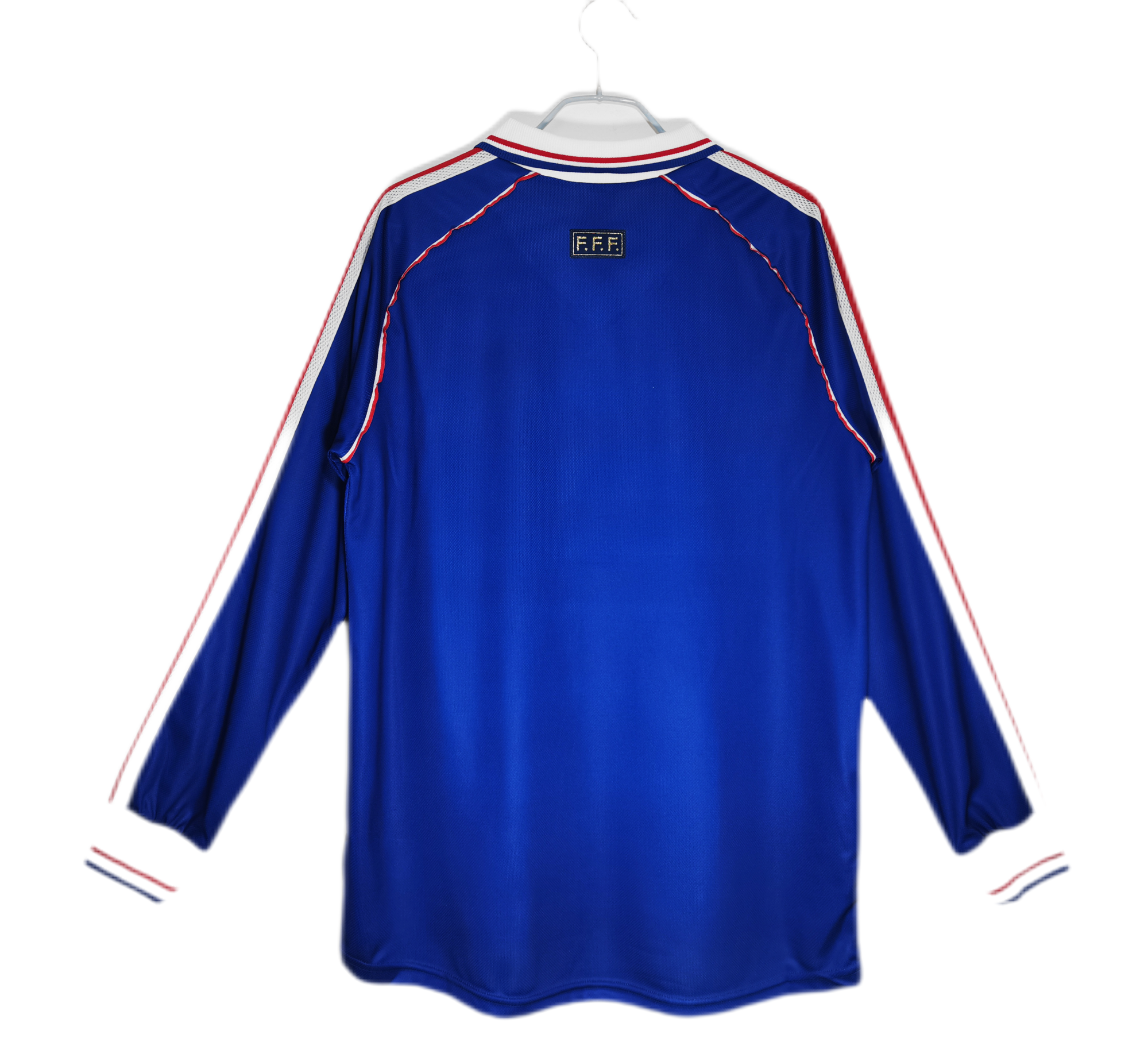 France Home Long Sleeves Jersey 1998 Retro