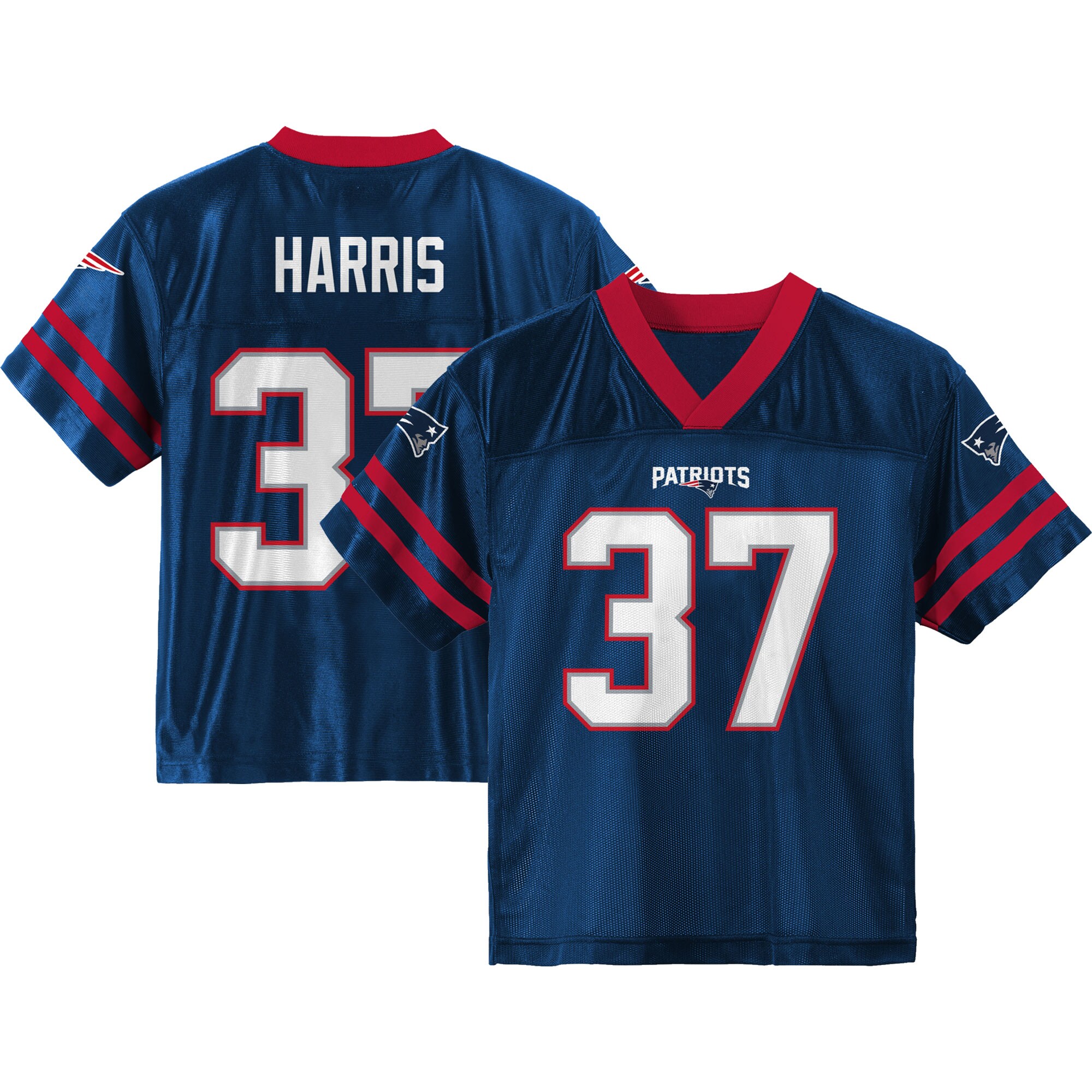 Toddler Damien Harris Navy New England Patriots Team Player Jersey