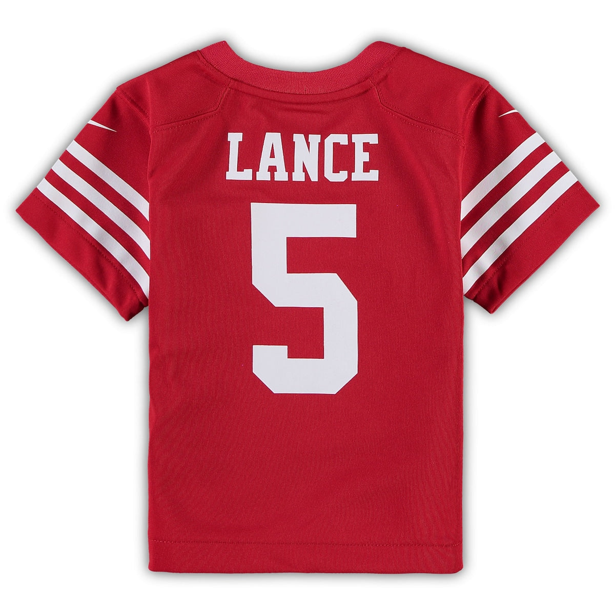 Youth Trey Lance Nike 49ers Game Jersey - Red
