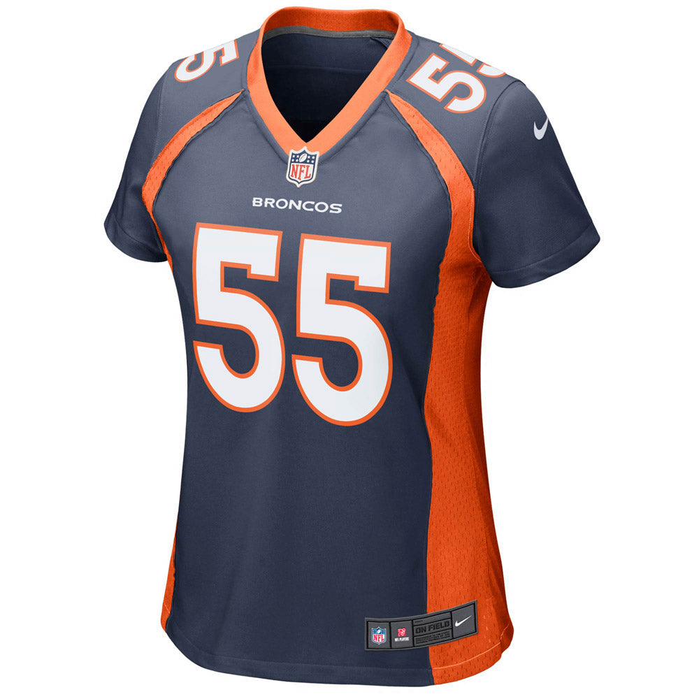 Women's Denver Broncos Bradley Chubb Game Jersey Navy