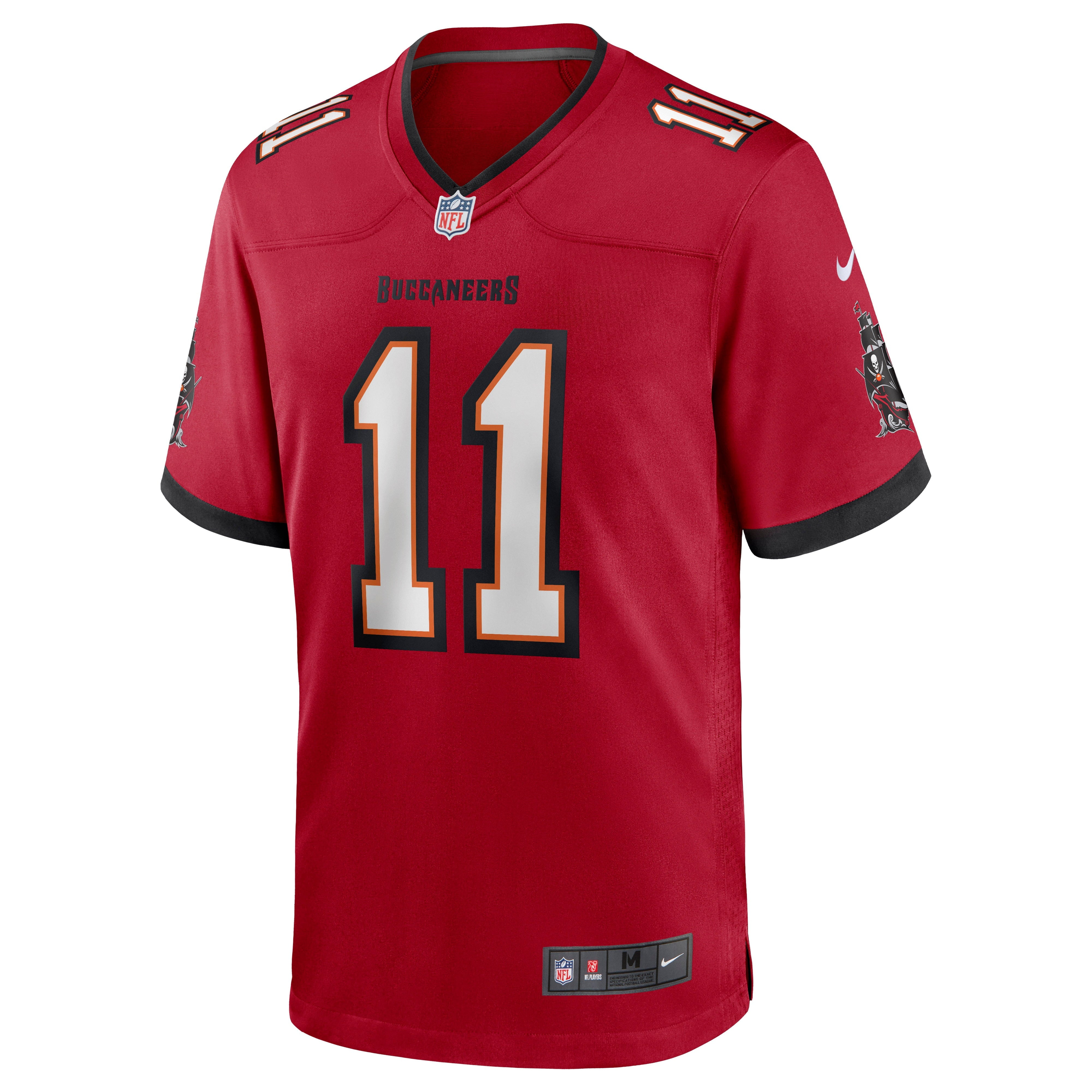 Men's Nike Blaine Gabbert Red Tampa Bay Buccaneers Game Jersey