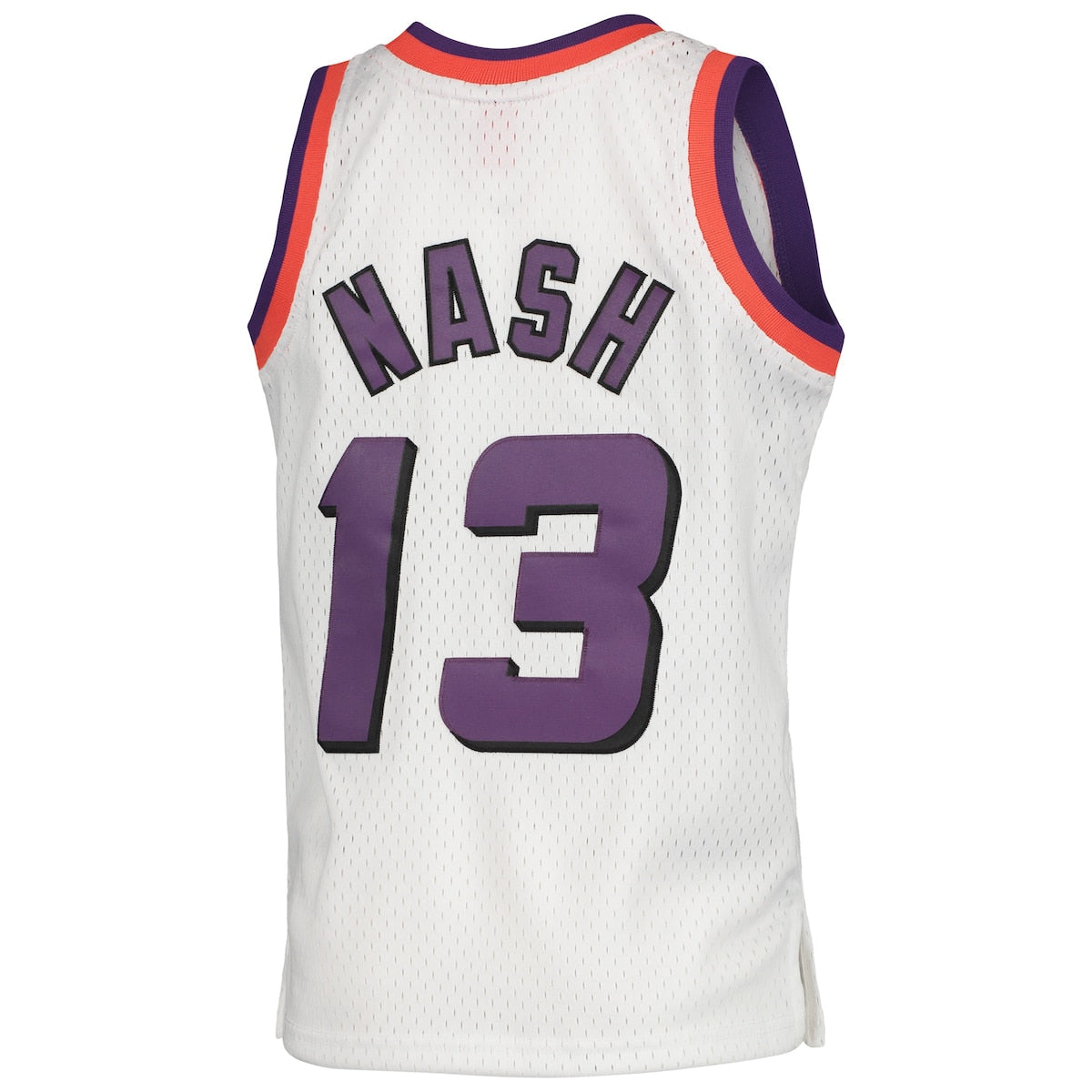 Boys' Grade School Steve Nash Mitchell & Ness Suns 1996/97 Hardwood Classics Swingman Jersey - White
